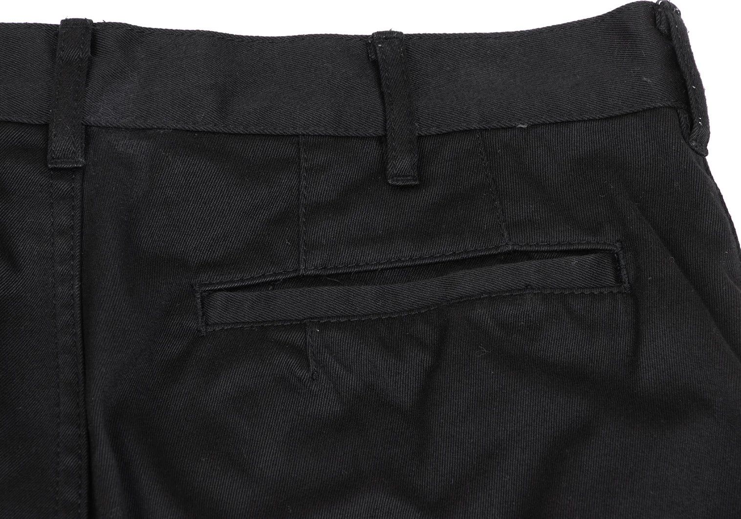 Comme des Garcons Homme Plus Cotton Tapered Pants in Black, Size XS Size US 30 / EU 46 - 12 Thumbnail