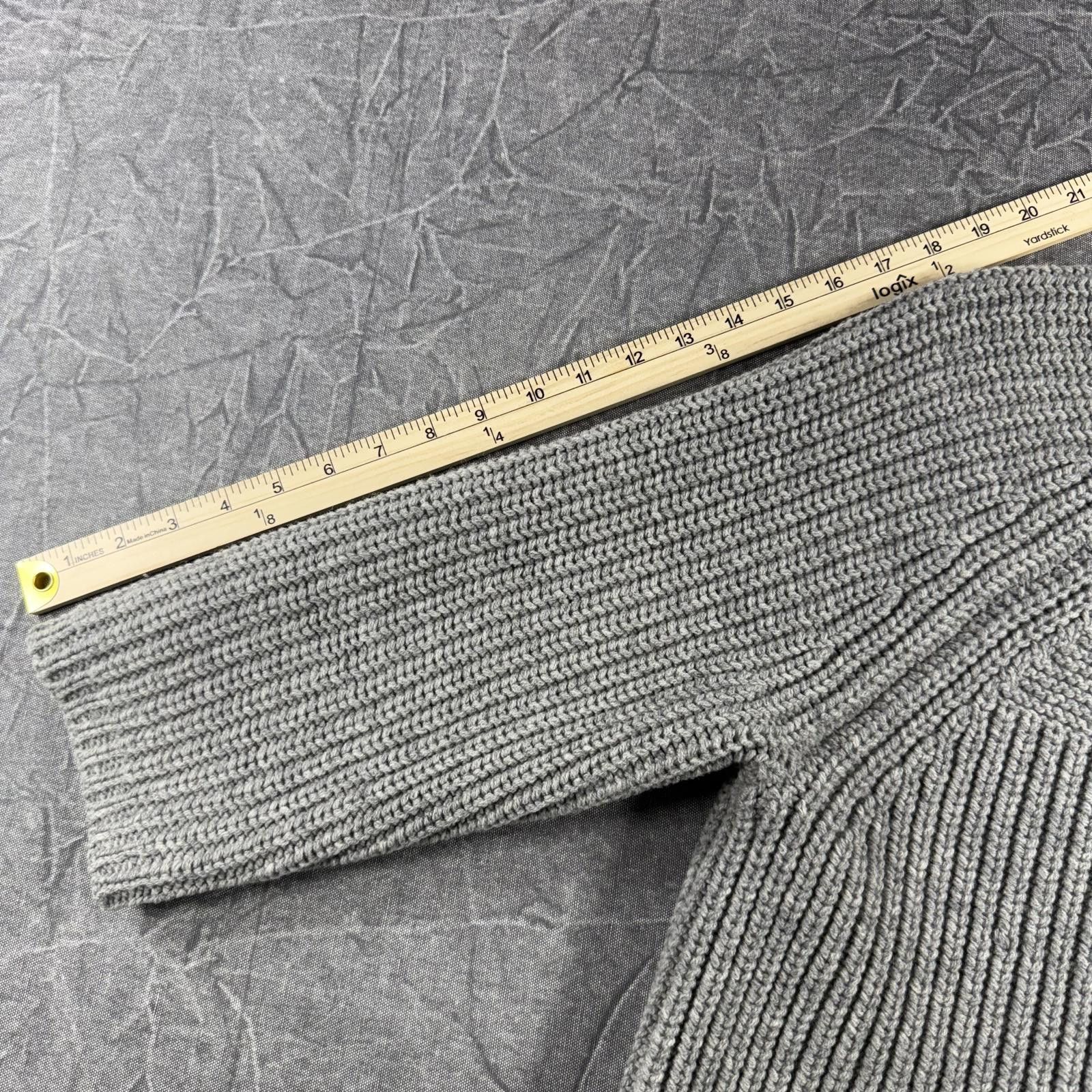 J.Crew J-Crew Sweater Women's S Grey 100% Lambswool Heavy Size S / US 4 / IT 40 - 6 Thumbnail