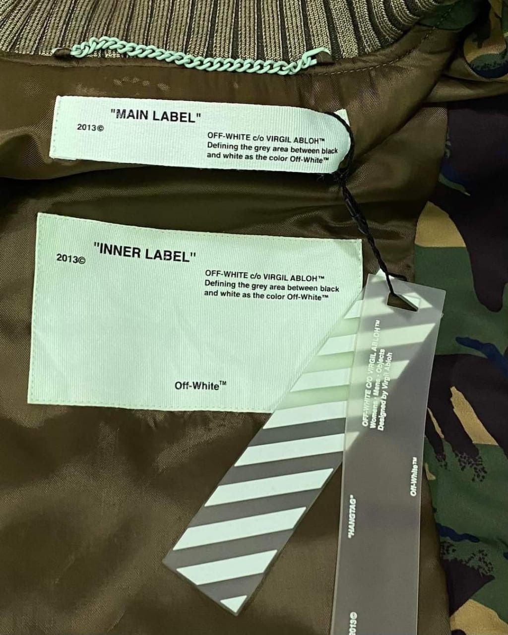 Off-White Off White Arrow Camo Polyamide Jacket 2018 Super Rare Size US XL / EU 56 / 4 - 5 Thumbnail