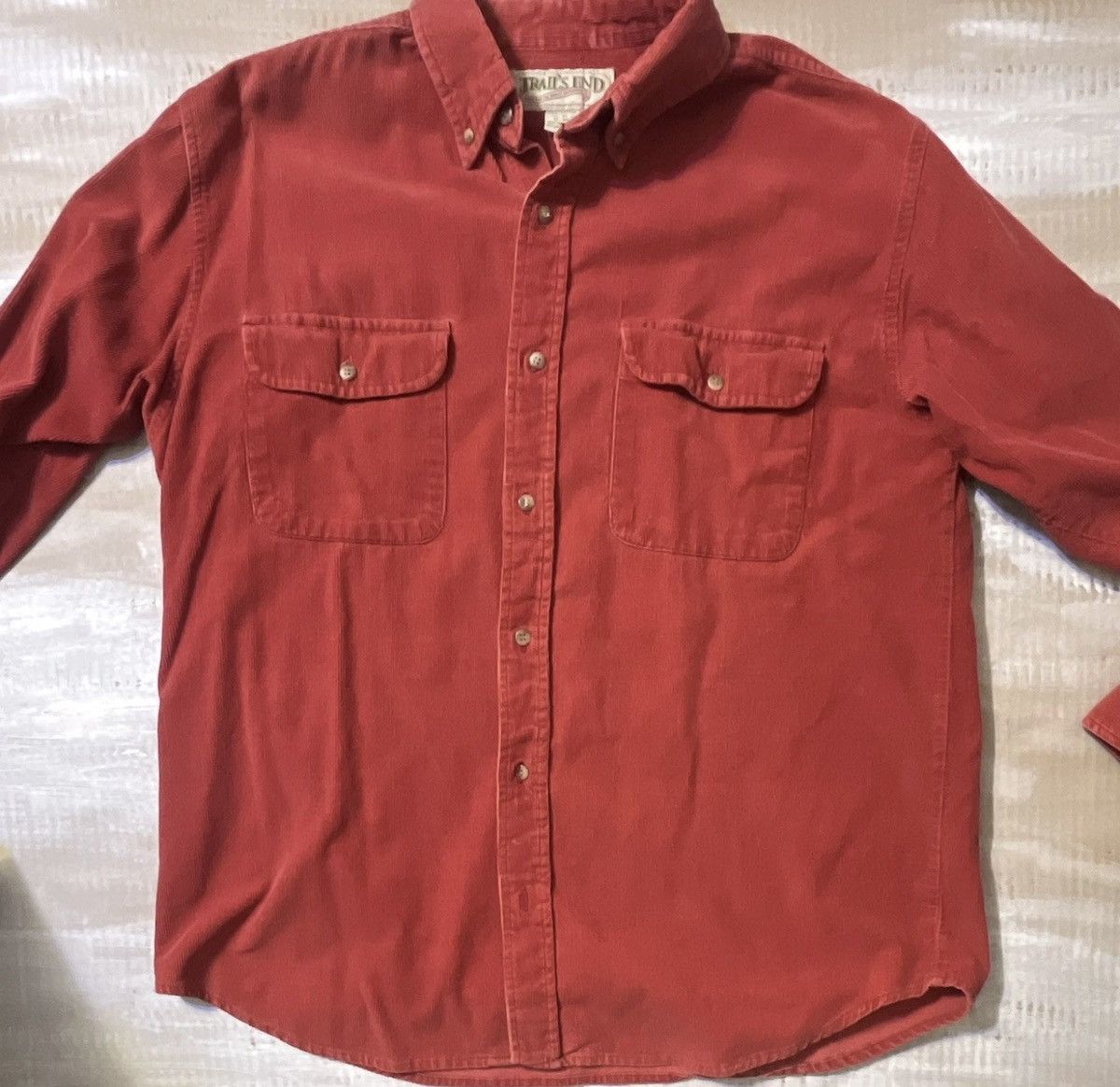 Vintage Corduroy Button Down Size US M / EU 48-50 / 2 - 1 Thumbnail