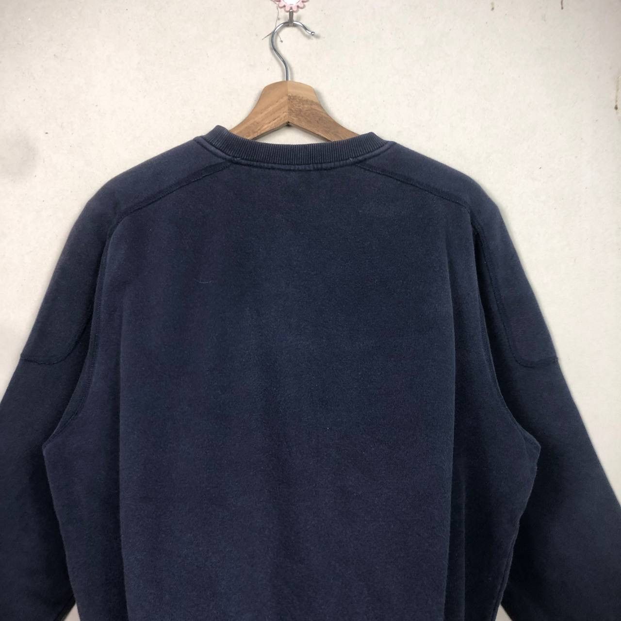 Lacoste × Vintage Sun Faded Vintage 90s LACOSTE Big Logo Plain Sweatshirt Size US L / EU 52-54 / 3 - 4 Thumbnail