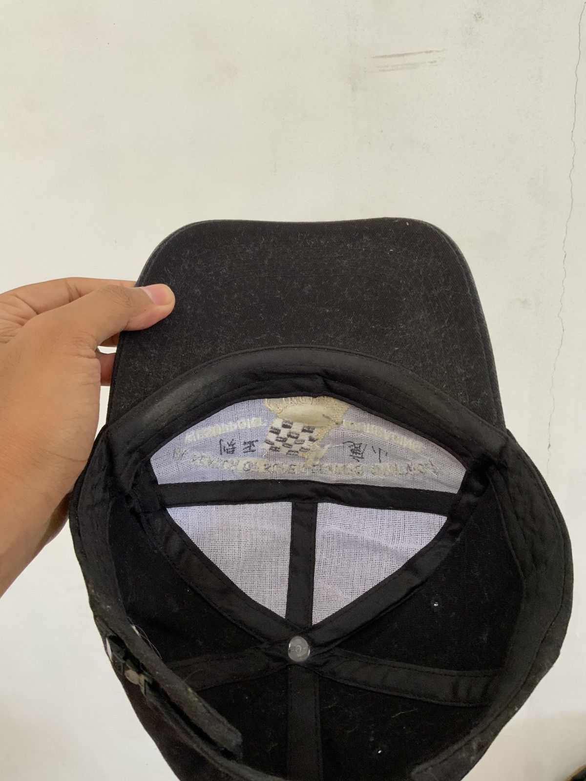 Vintage Vintage Aimat No.1 F-1 Circuit 7 Panel Black Hat Size ONE SIZE - 8 Thumbnail