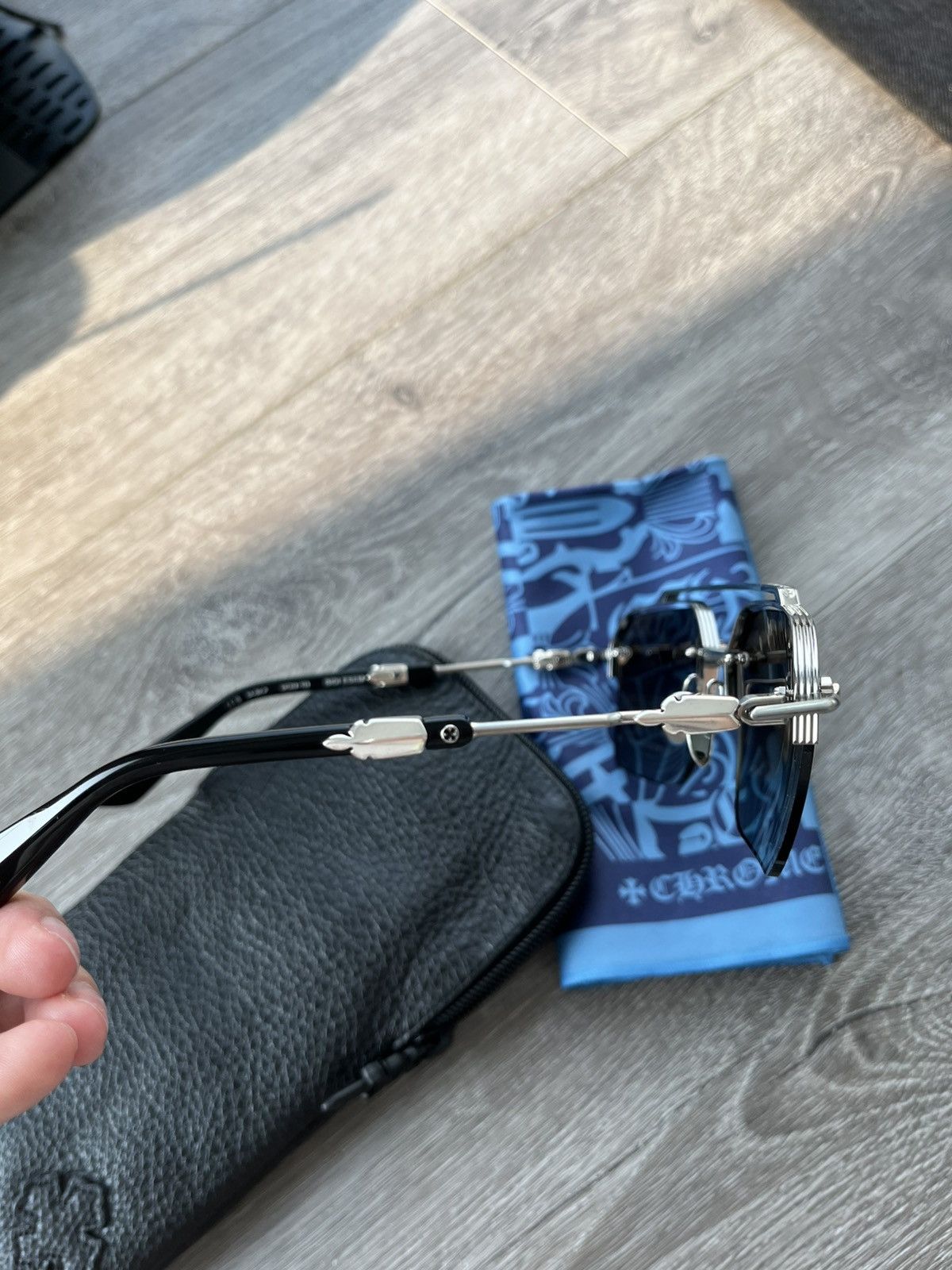 Chrome Hearts Chrome Hearts BIDI ESEM Sunglasses Size ONE SIZE - 8 Thumbnail