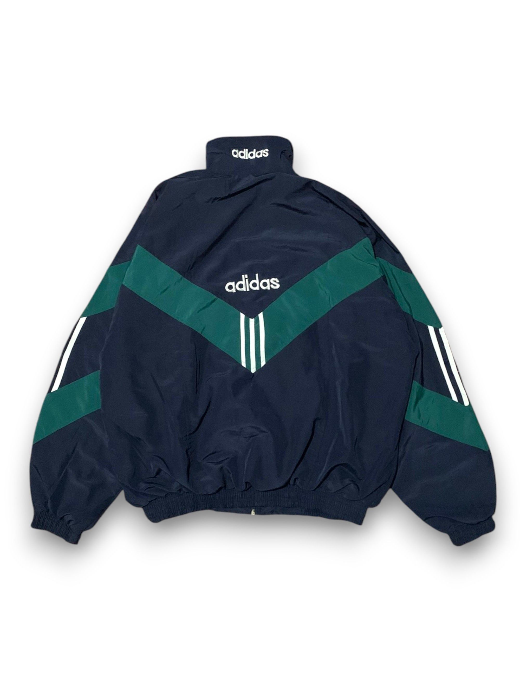 Adidas Adidas Vintage Jacket 3 Stripes Retro 90s 90s Size US L / EU 52-54 / 3 - 5 Thumbnail