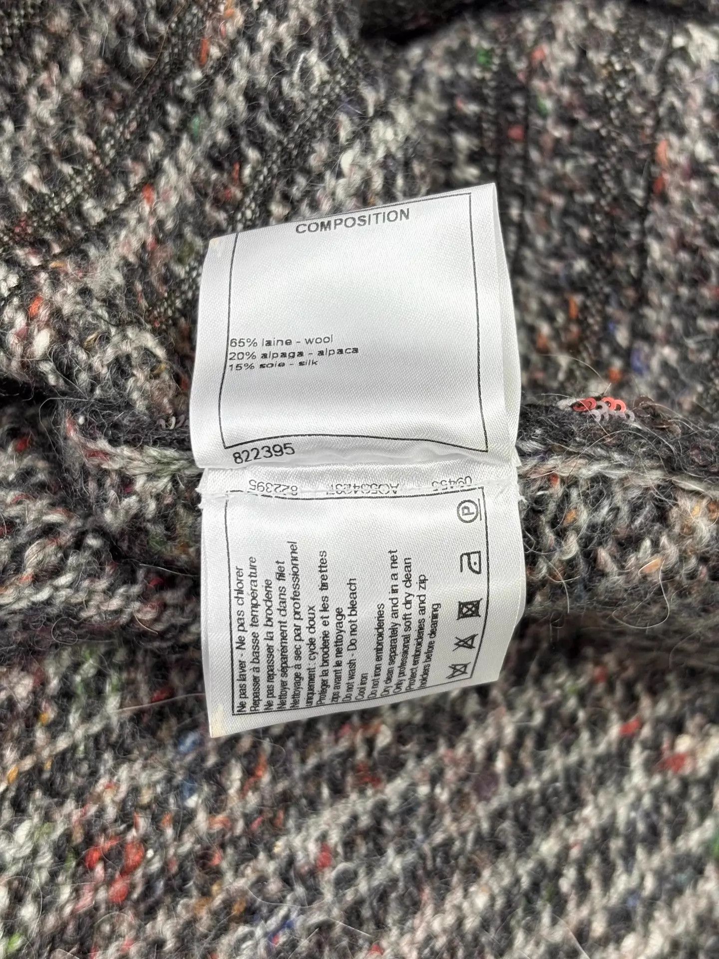 Chanel Chanel Sequin Knit Hoodie Jacket Oversized 34 Size XS / US 0-2 / IT 36-38 - 7 Thumbnail