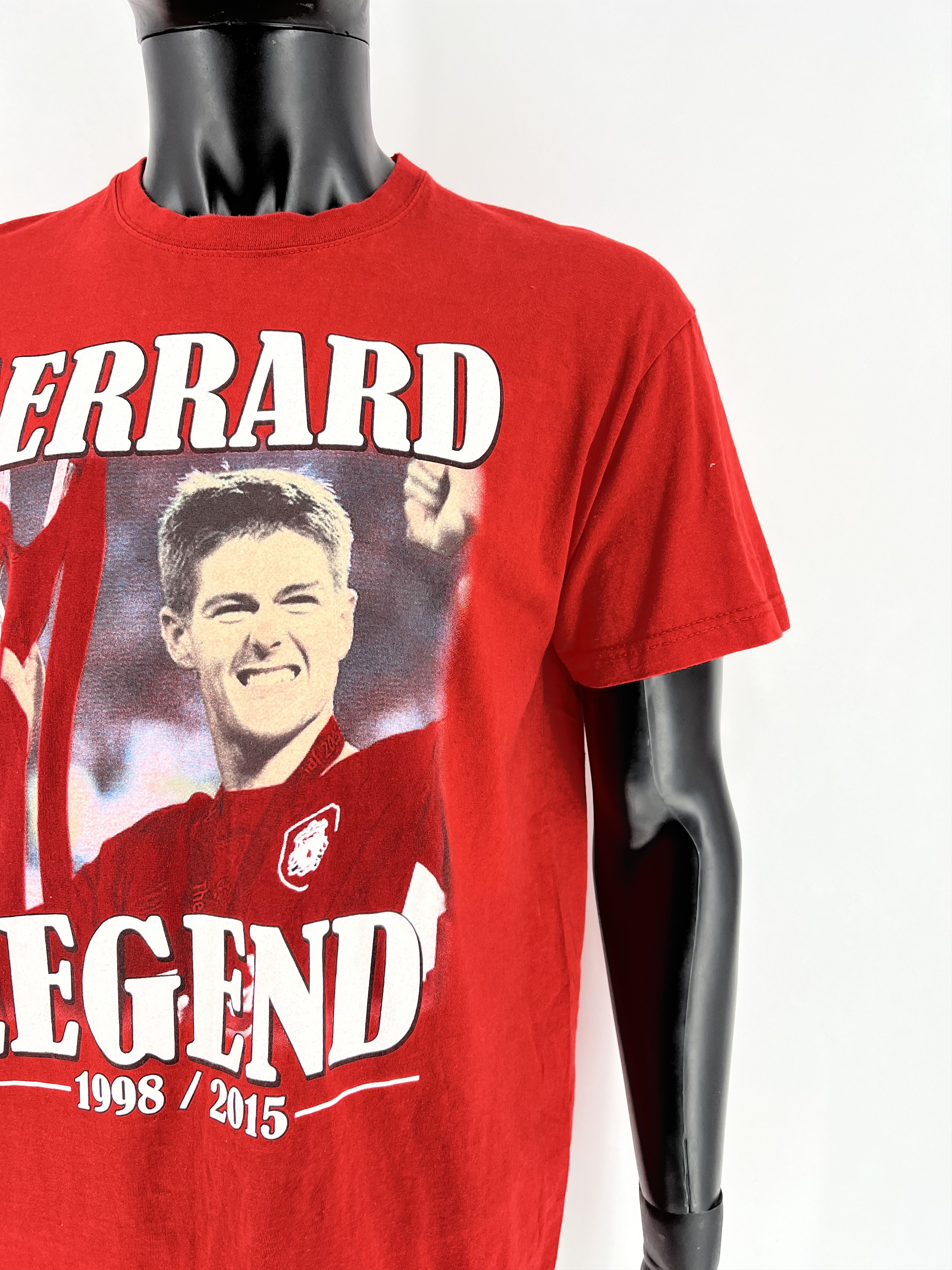 Other 00s Steven Gerrard Liverpool Shirt Vintage Football Jersey Size US L / EU 52-54 / 3 - 7 Thumbnail