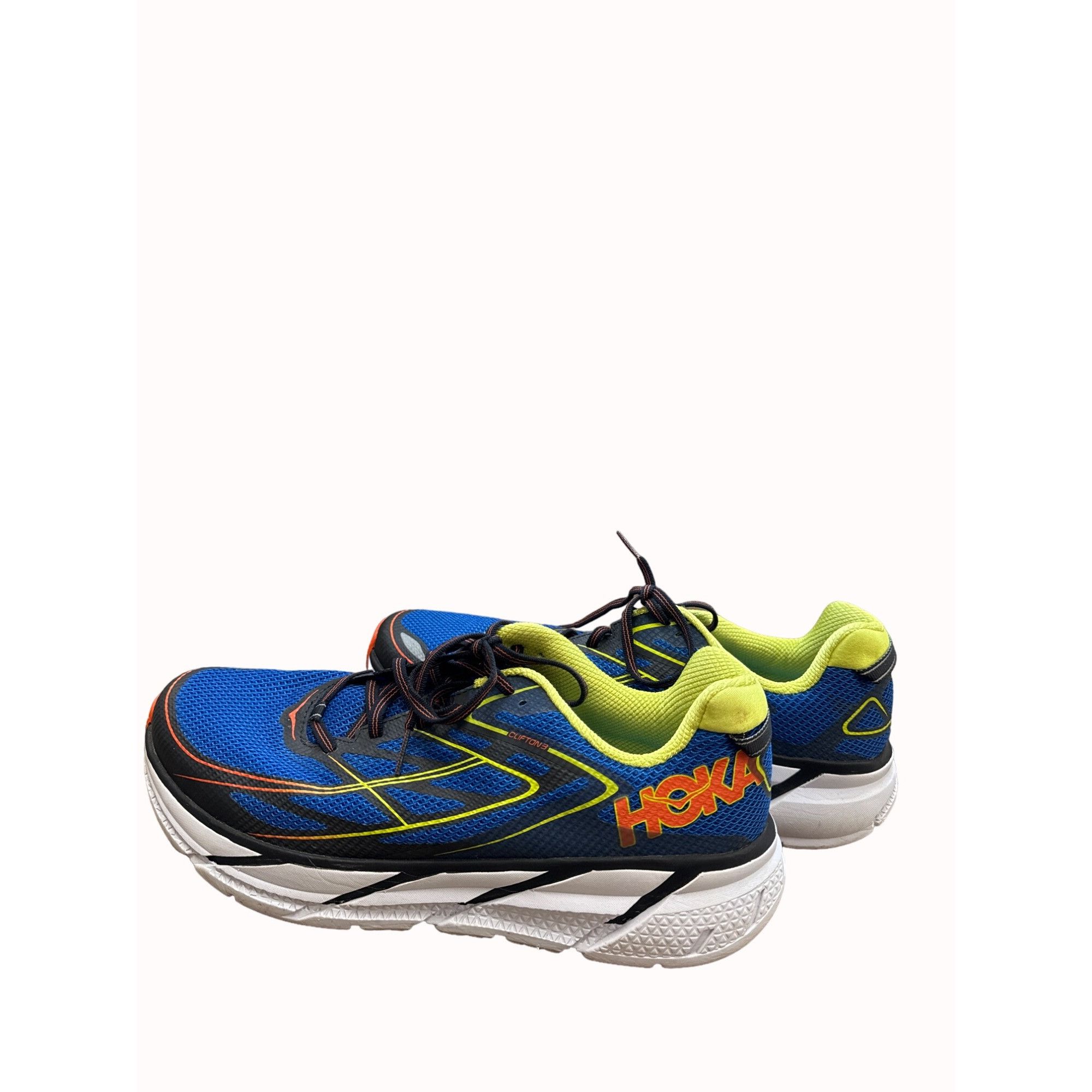 Hoka Hoka One One Clifton 3 mens blue running walking sneakers sh Size US 12 / EU 45 - 2 Thumbnail