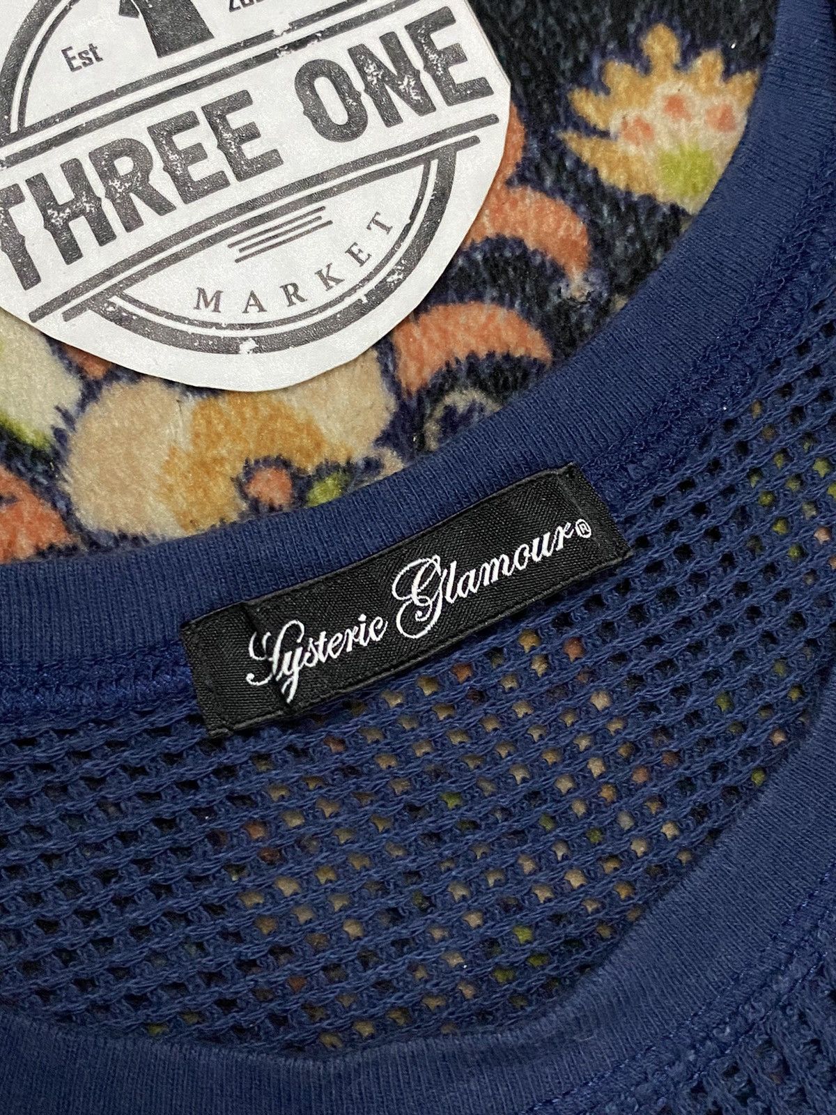 Hysteric Glamour HYSTERIC GLAMOUR MESH TANKTOP ALWAYS LOOKING TOWARDS THE SUN Size US M / EU 48-50 / 2 - 3 Thumbnail