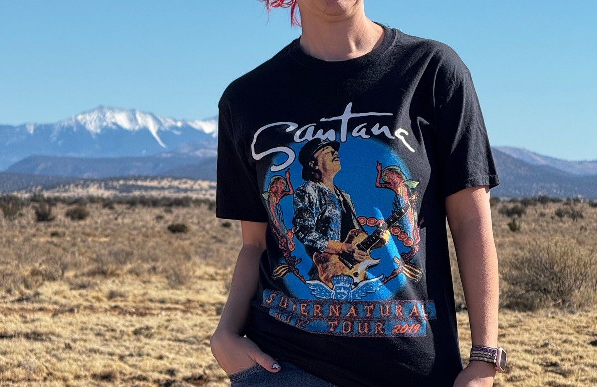 Band Tees Santana 2019 Supernatural Now Tour Tee Size M Size US M / EU 48-50 / 2 - 1 Thumbnail
