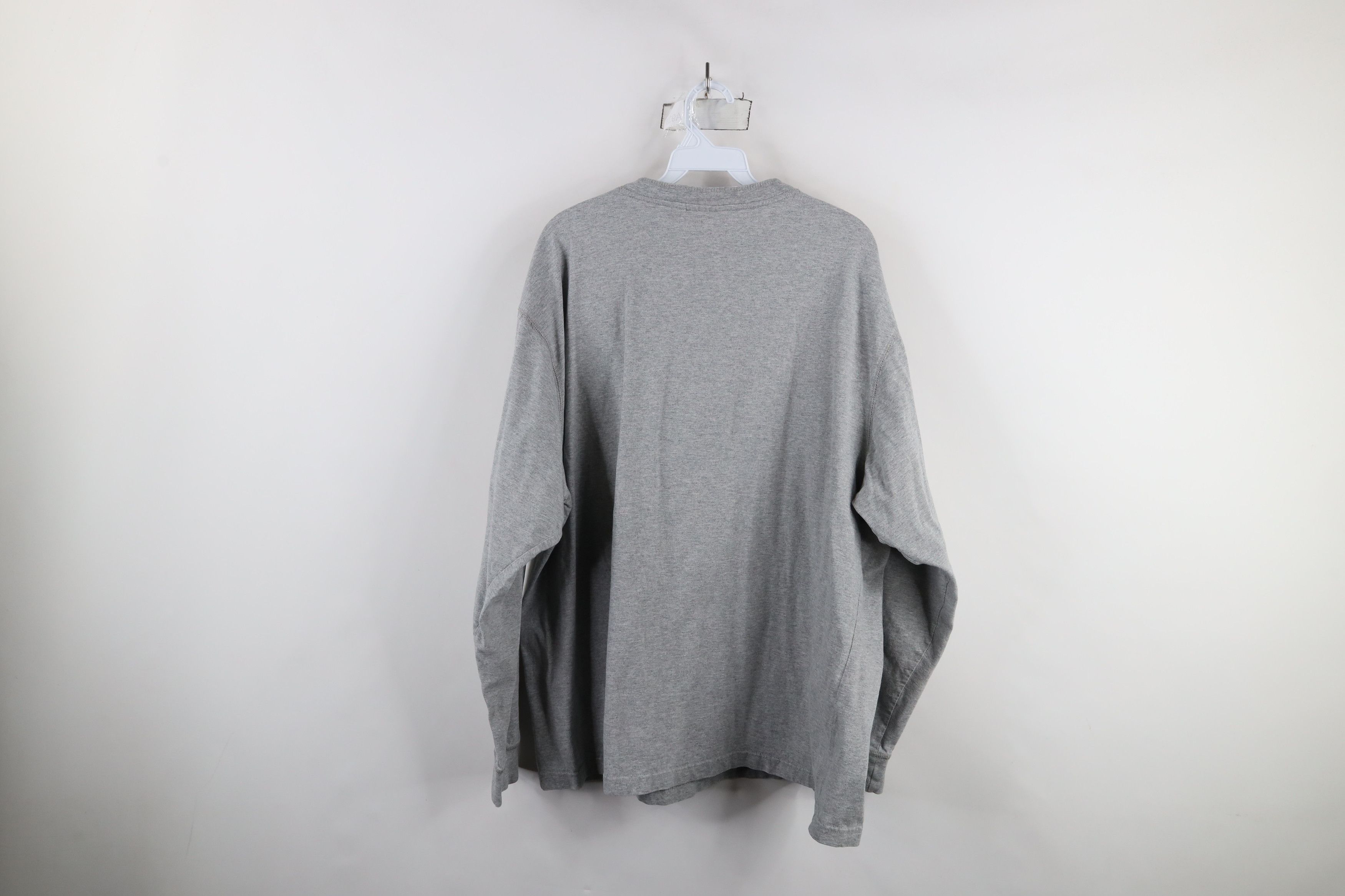 Vintage Vintage 90s Streetwear Heavyweight Long Sleeve T-Shirt Size US XXL / EU 58 / 5 - 7 Thumbnail