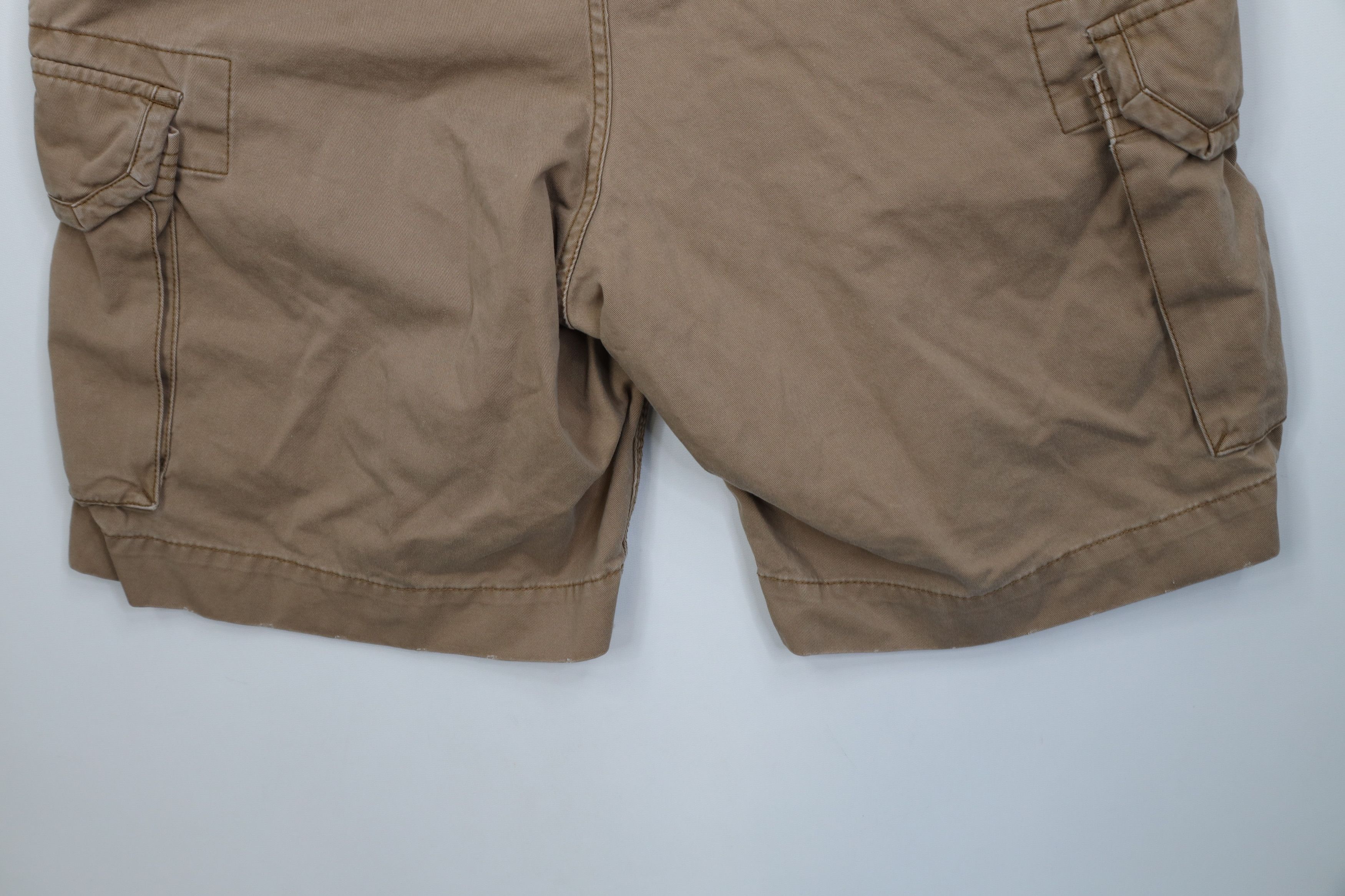 Polo Ralph Lauren Vintage 90s Ralph Lauren Surplus Cargo Shorts Brown Cotton Size US 36 / EU 52 - 12 Thumbnail