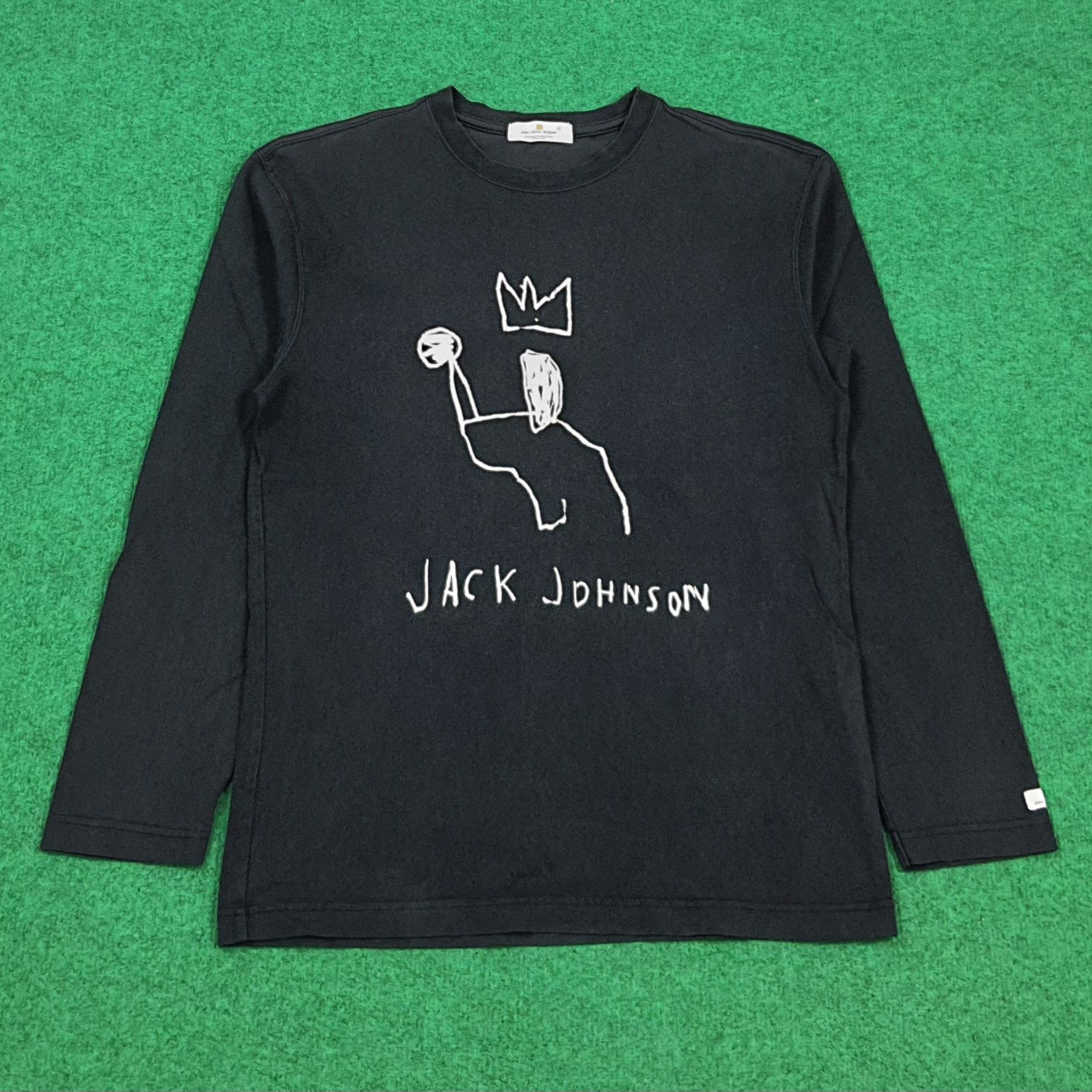 Jean-Michel Basquiat Vintage Jean Michel Basquiat Streetwear Long Sleeve C301N8 Size US S / EU 44-46 / 1 - 1 Thumbnail