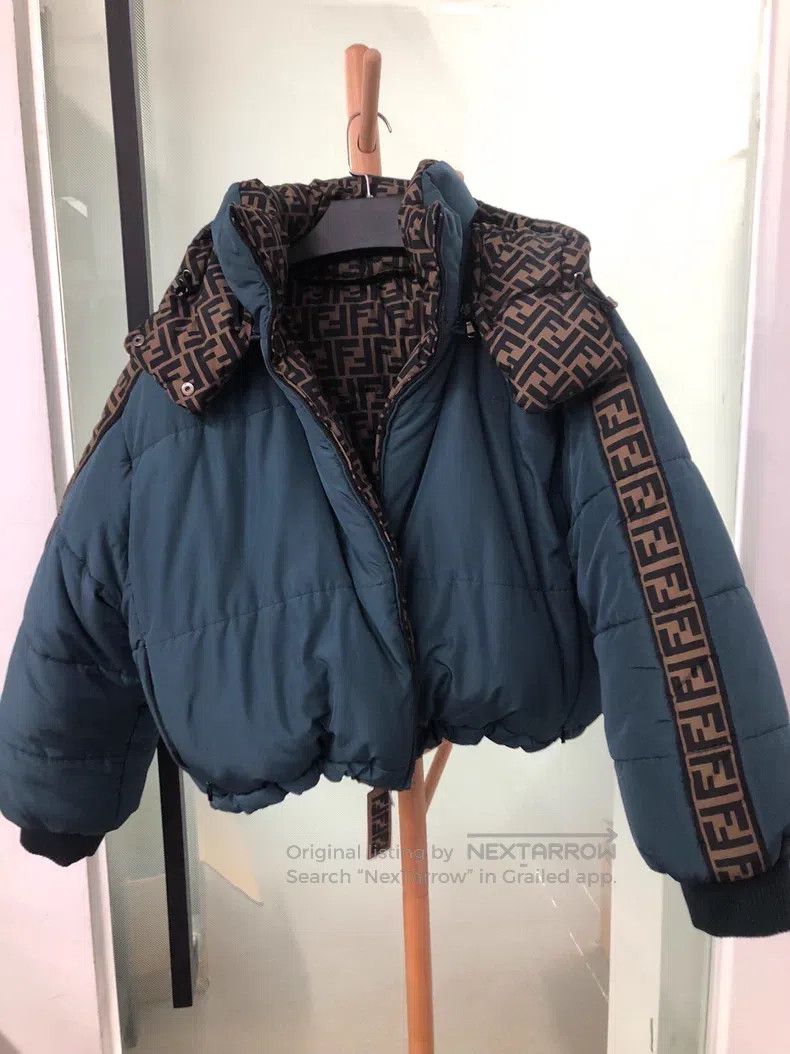 Fendi Fendi All-over printed down jacket reversible Size M / US 6-8 / IT 42-44 - 3 Thumbnail