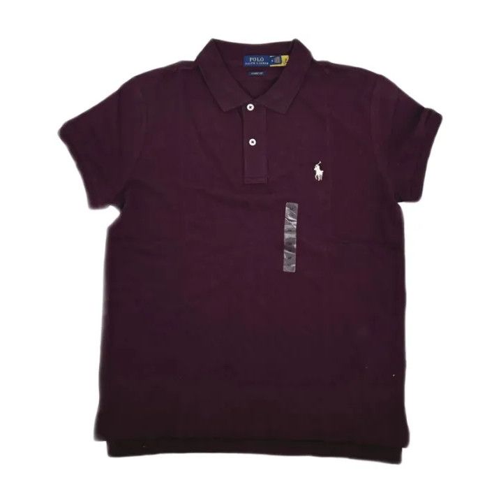 Polo Ralph Lauren Polo Ralph Lauren Solid Pony Embroidered Short Sleeve Polo Size US XL / EU 56 / 4 - 1 Thumbnail