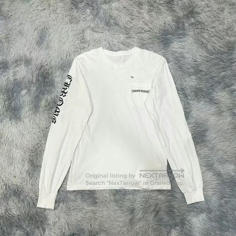 Chrome Hearts Chrome Hearts Size S White dark stripe long sleeve Size US S / EU 44-46 / 1 - 1 Thumbnail