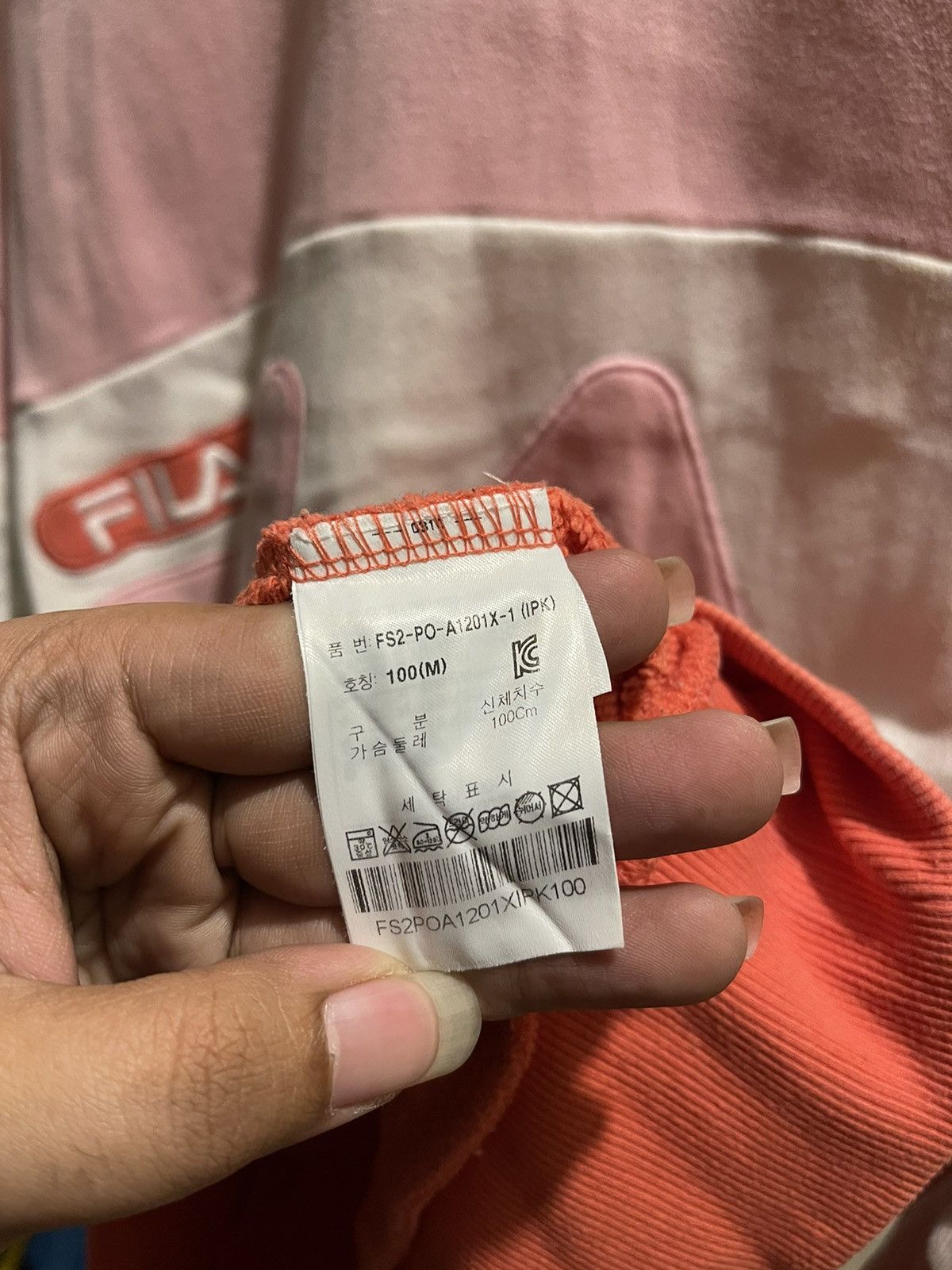 Fila FILA Colorblock Crewneck Sweatshirt - Pink/White/Coral Size US M / EU 48-50 / 2 - 5 Thumbnail