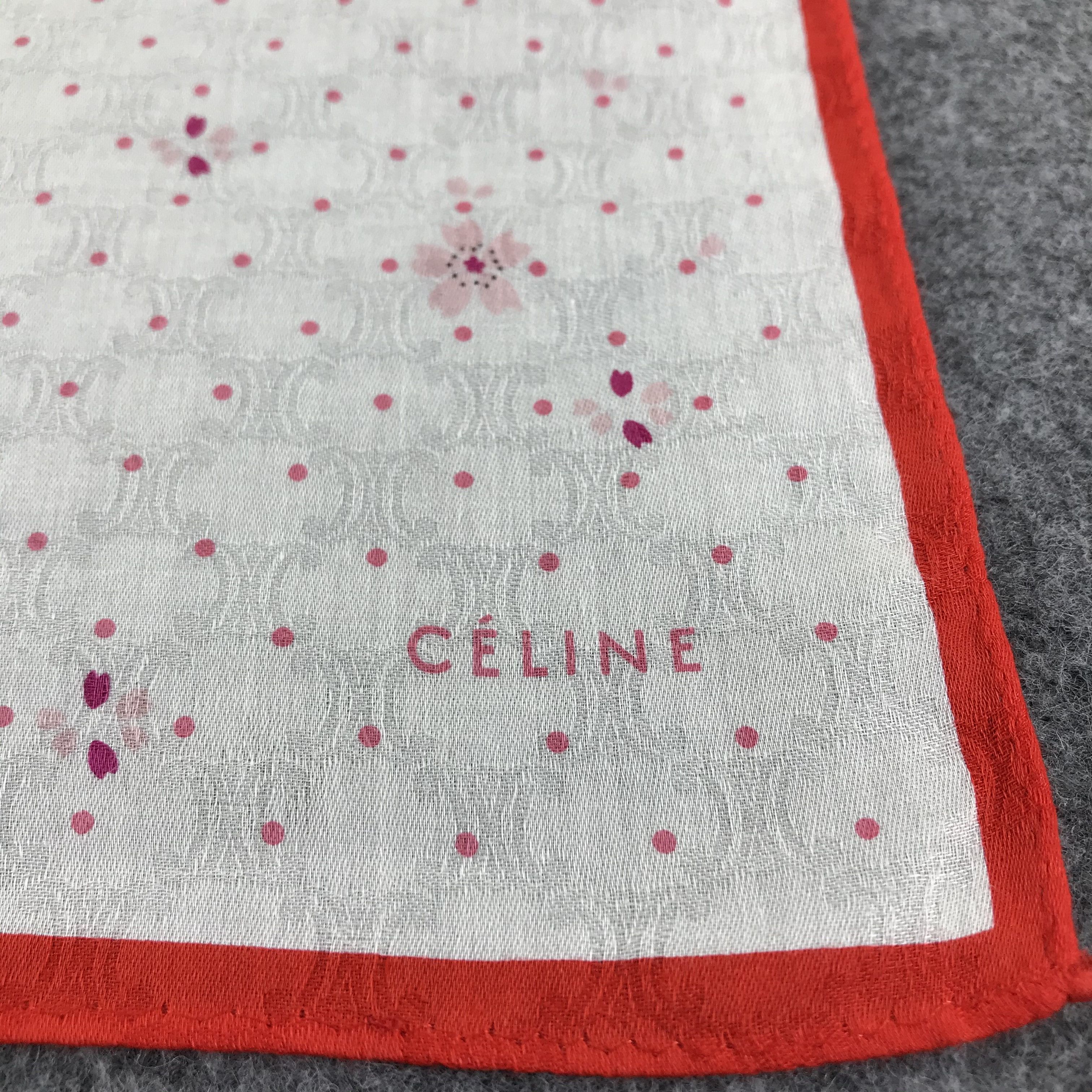 Celine Celine Handkerchief Neckerchief Bandana H239 Size ONE SIZE - 4 Thumbnail