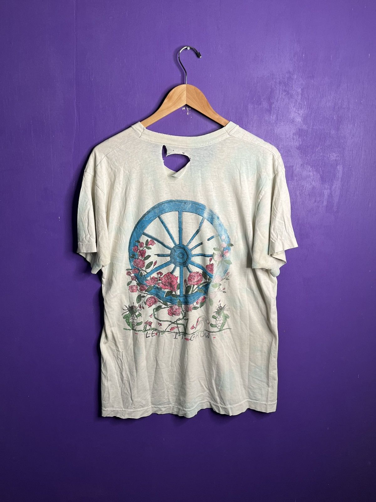 Band Tees × Grateful Dead × Vintage Vintage 80s Grateful Dead enjoying the ride t-shirt Size US L / EU 52-54 / 3 - 2 Thumbnail