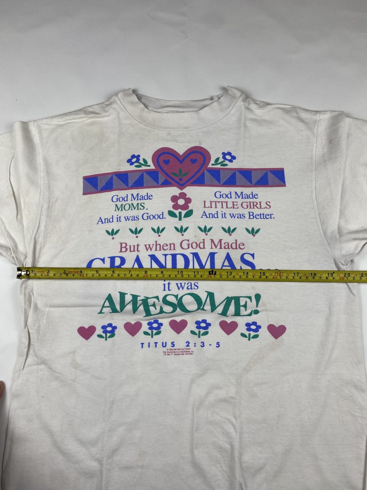 Vintage Vintage Word Jesus 90s tshirt Size US L / EU 52-54 / 3 - 7 Thumbnail