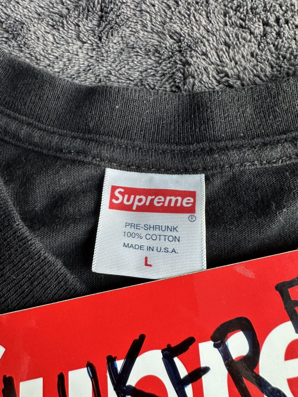 Supreme Supreme Mike Kelley Ahh...Youth Long Sleeve Tee Size US L / EU 52-54 / 3 - 4 Thumbnail