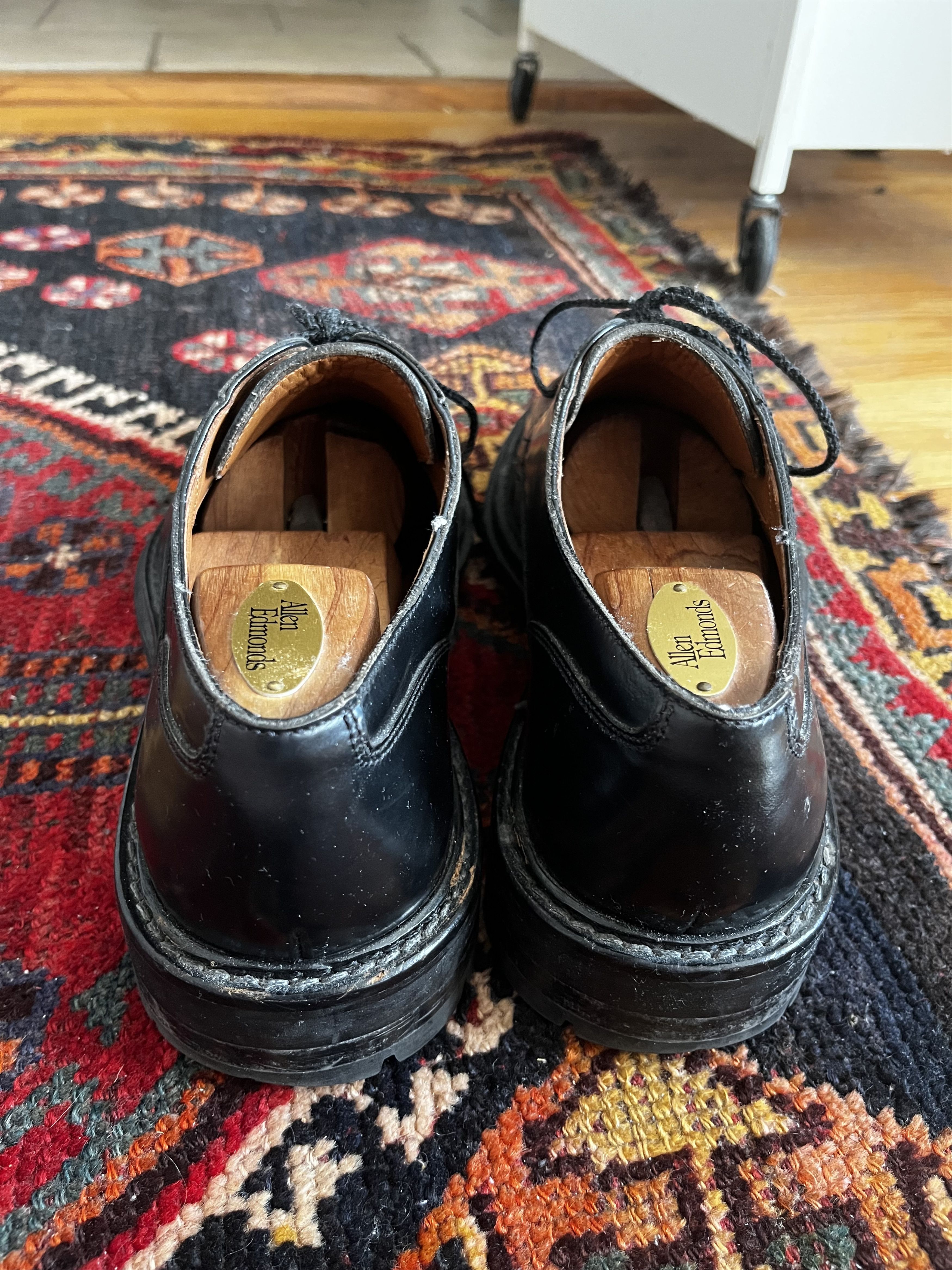 Lanvin Men's sz. 41 Black Lanvin Dress Shoes Size US 8 / EU 41 - 4 Thumbnail