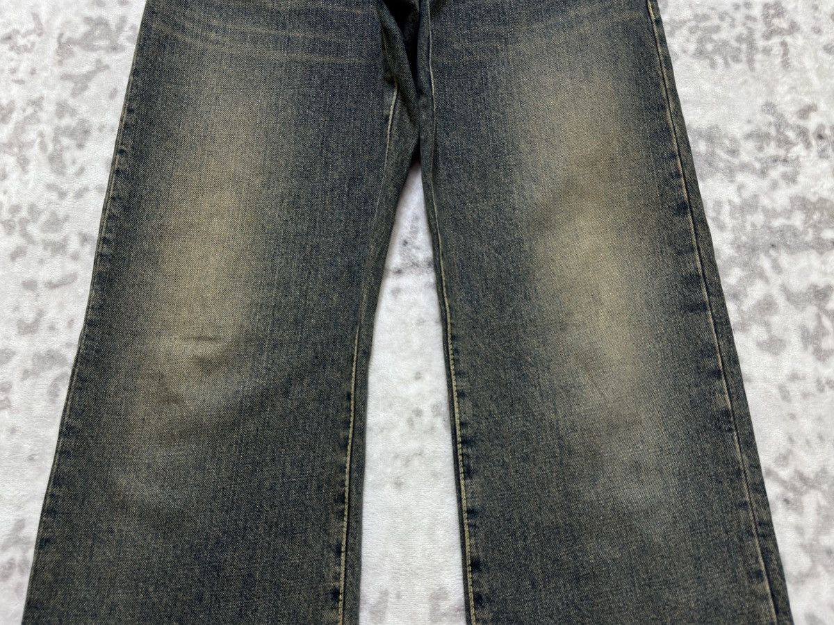 Hysteric Glamour Vintage COCOLULU Y2K Straight Leg Acid Wash Unisex Jeans Size US 31 - 6 Thumbnail