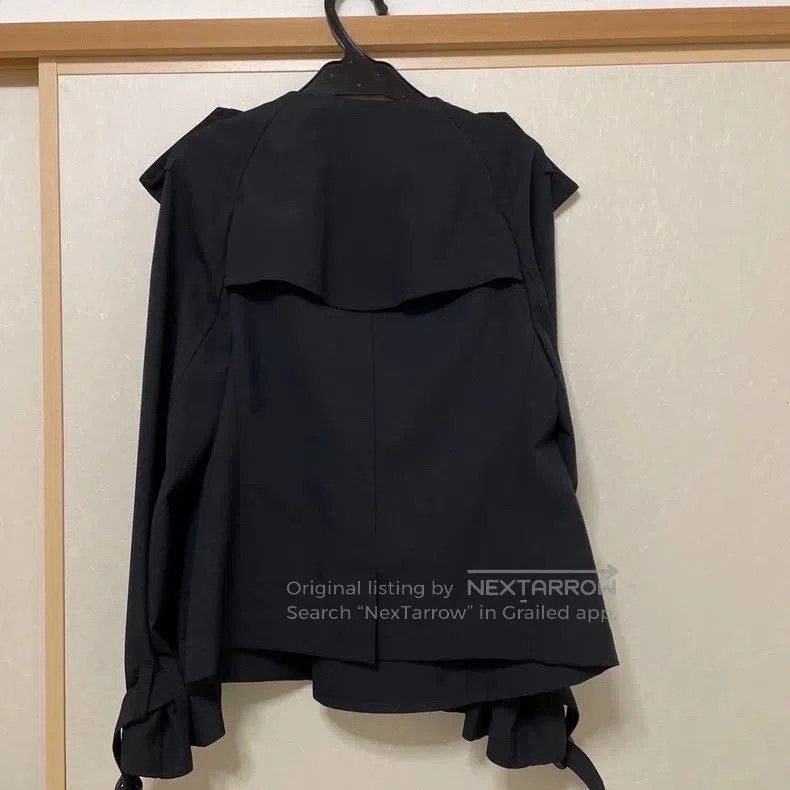 Junya Watanabe Junya Watanabe Black Jacket Size S / US 4 / IT 40 - 5 Thumbnail