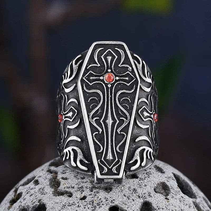 Japanese Brand × Jewelry × Vintage Vampire's Coffin Ring Size ONE SIZE - 1 Thumbnail
