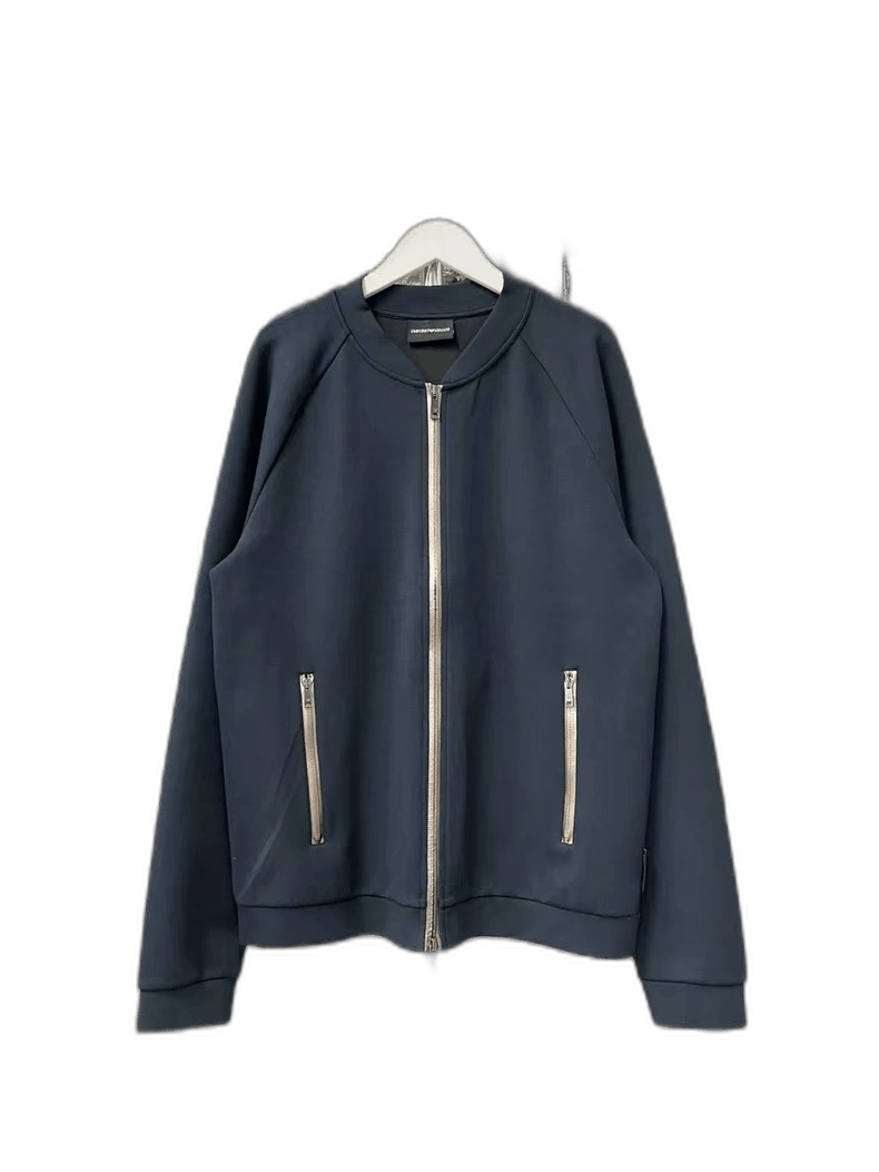 Emporio Armani Giorgio Armani Zipper Jacket Outerwear Size US L / EU 52-54 / 3 - 1 Thumbnail