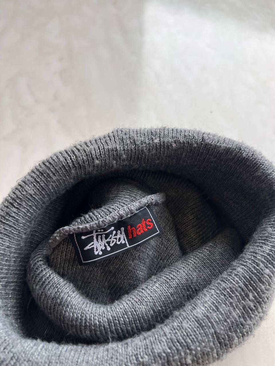 Stussy Vintage Stussy Crown Logo Beanie hat rap y2k skateboarding Size ONE SIZE - 4 Thumbnail