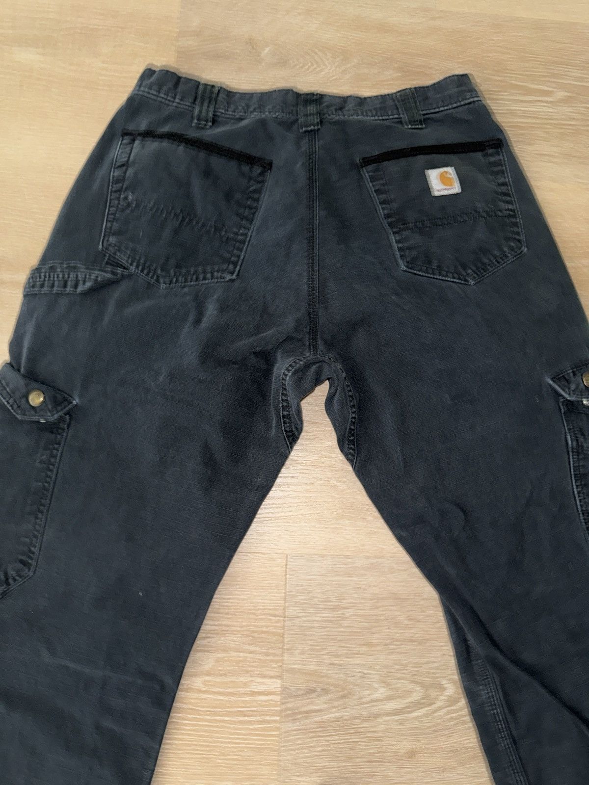 Carhartt Carhartt Relaxed Fit Cargo Utility Work Pants Size 38 X 34 Size US 34 / EU 50 - 4 Thumbnail