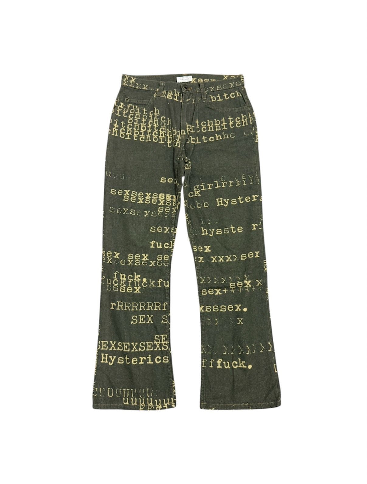 Hysteric Glamour Hysteric glamour sex fuck pants Size US 28 / EU 44 - 1 Thumbnail