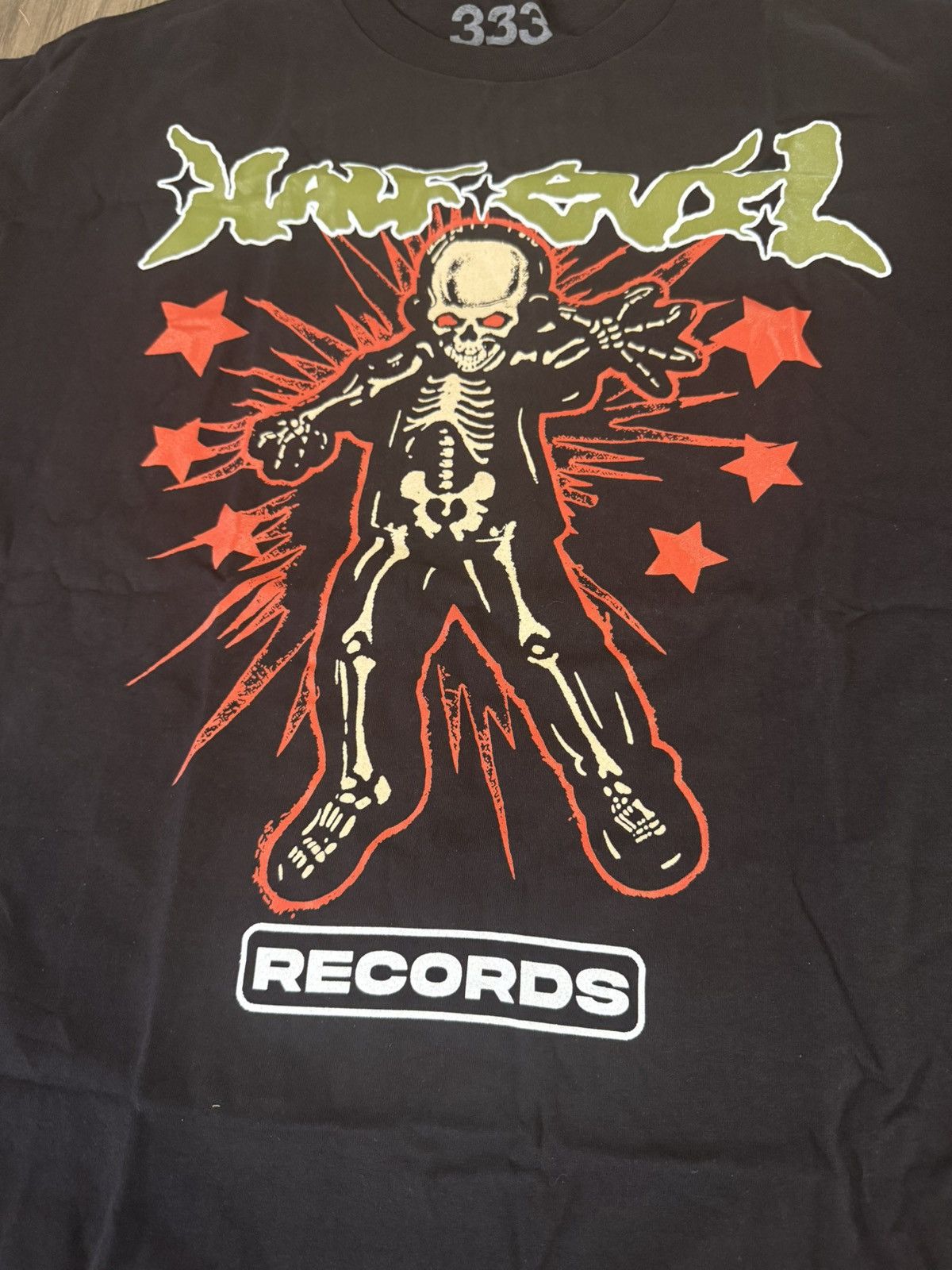 Grailed ⚡️ Half Evil 333 Half Evil Records Tee Shirt Black XXL 2XL ⚡️ Size US XXL / EU 58 / 5 - 1 Thumbnail