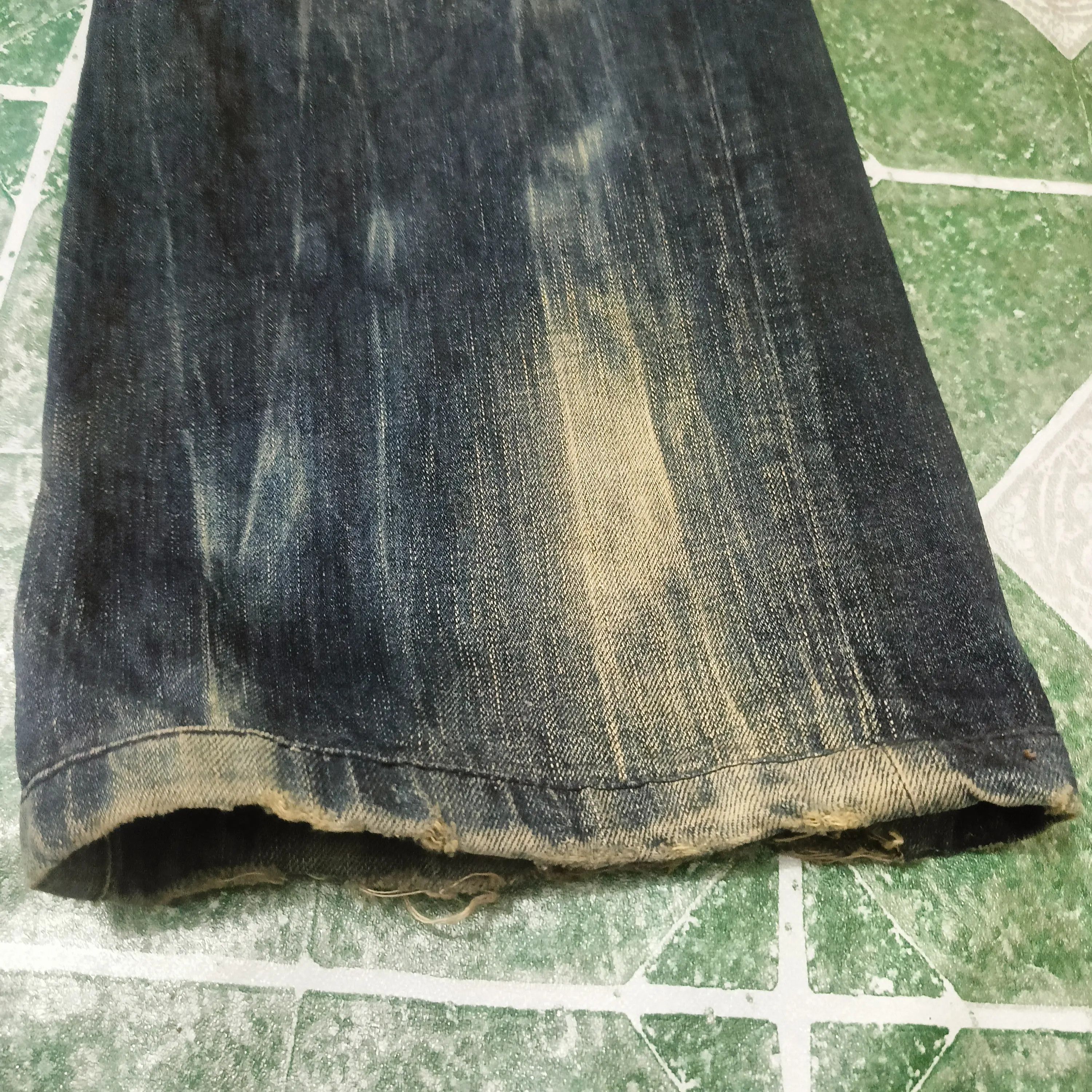 If Six Was Nine 90s Buckaroo jeans flared distressed jeans bootcut Size US 32 / EU 48 - 8 Thumbnail