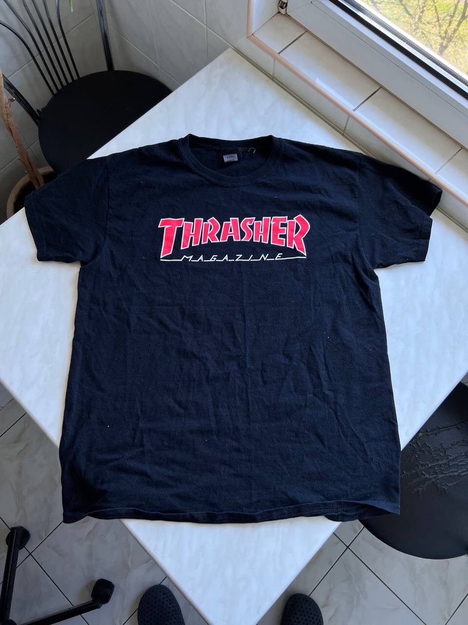 Thrasher Vintage Thrasher T-shirt Black Skateboarding Y2K Size US L / EU 52-54 / 3 - 1 Thumbnail