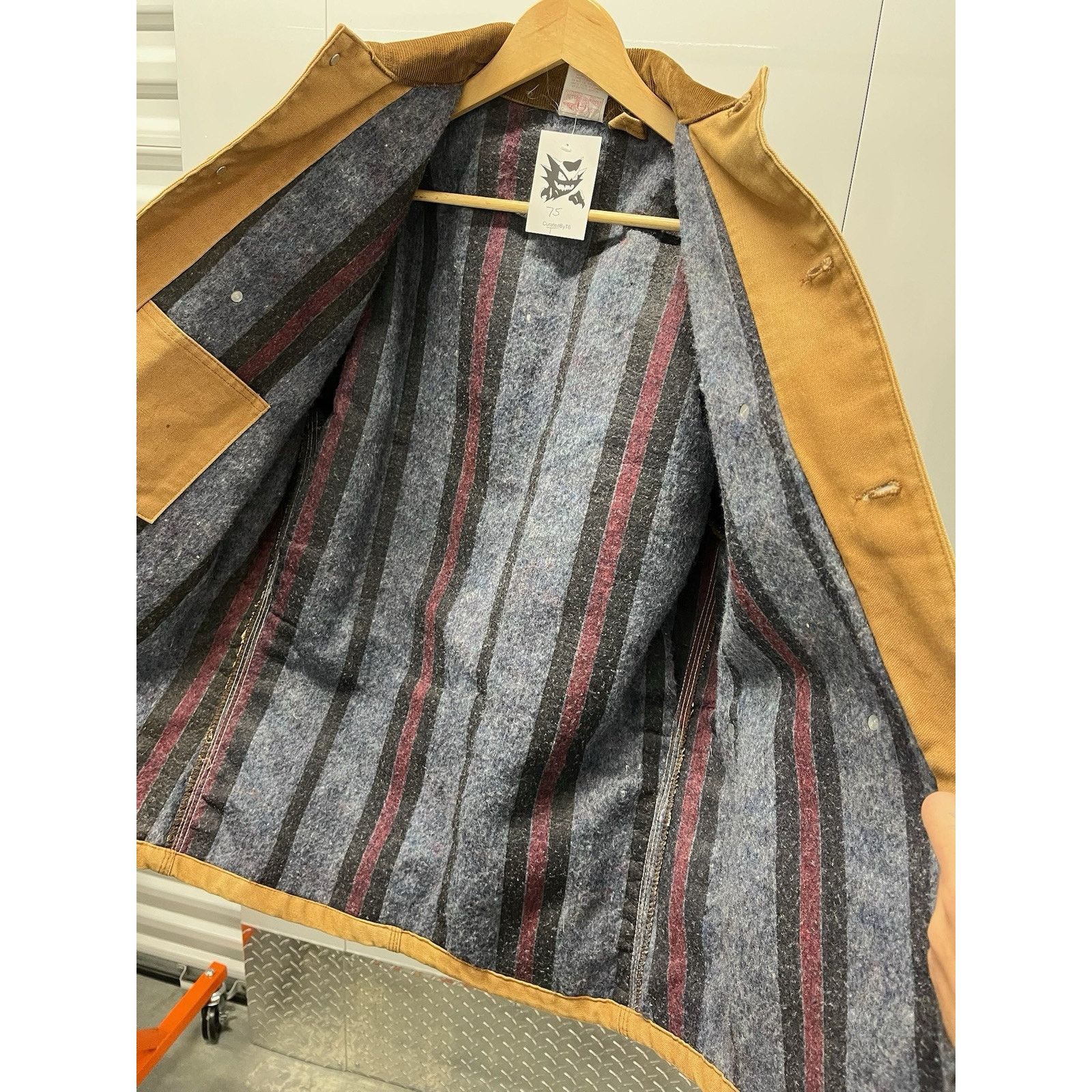 Carhartt Vintage Carhartt Duck Blanket Lined Workwear Chore Jacket Size US L / EU 52-54 / 3 - 5 Thumbnail