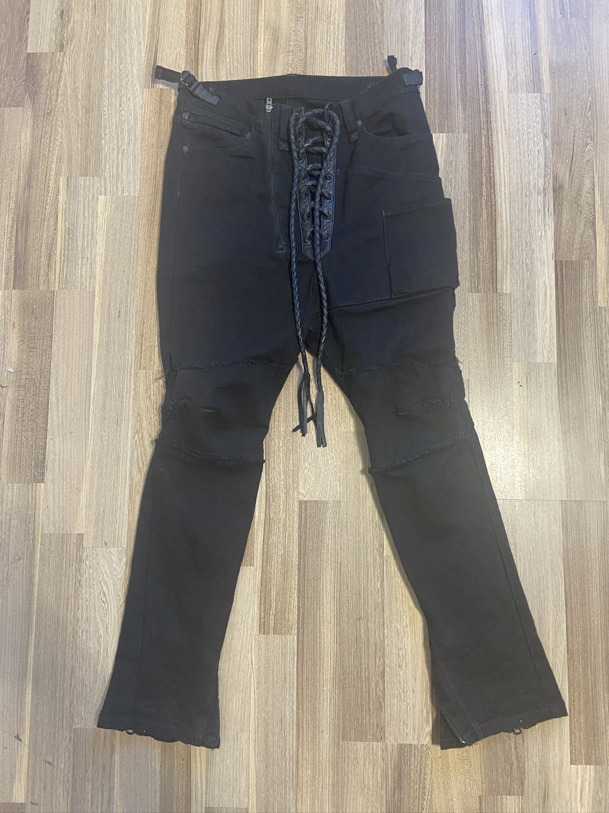 If Six Was Nine If six was nine lace up pants Size US 29 - 1 Thumbnail