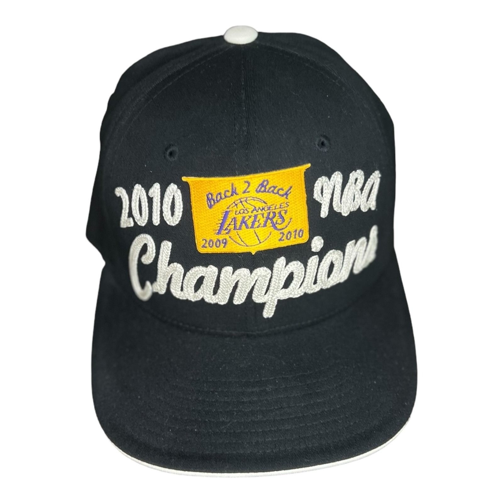 Adidas Vintage LA Lakers 2010 Season NBA Championship Hat By ADIDAS Size ONE SIZE - 7 Thumbnail