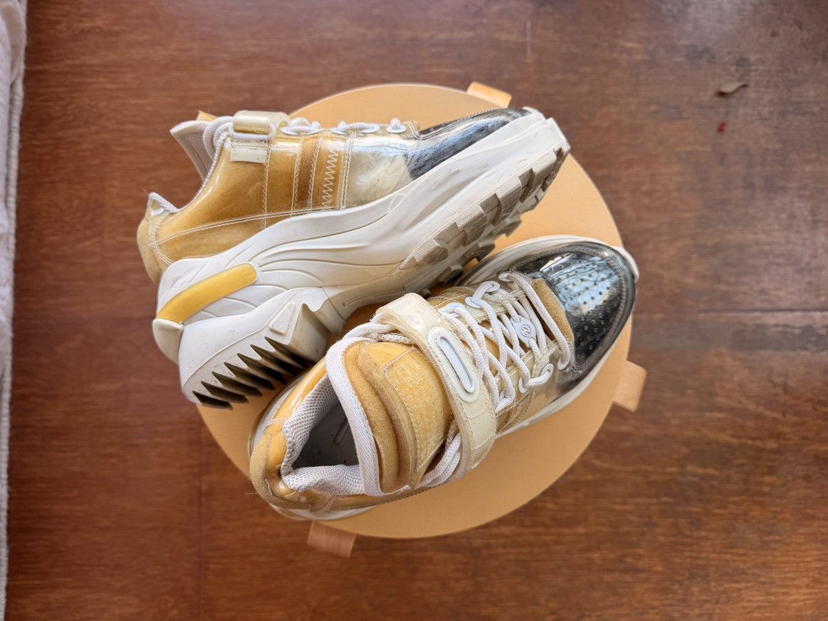 Maison Margiela Margiela Sneakers Retro Fit Sponge White Yellow Size US 7 / IT 37 - 6 Thumbnail