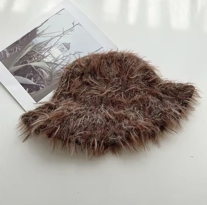 Other Retro Plush Mixed Tread Bucket Hat Size ONE SIZE - 2 Thumbnail