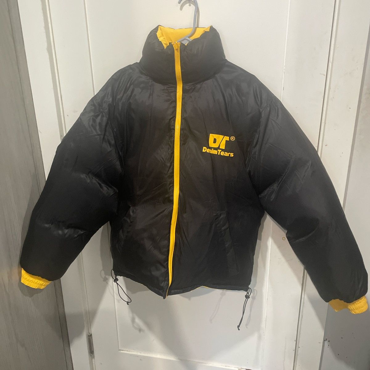 DENIM TEARS DT Reversible OUTDOOR PUFFER JACKET NEW | Grailed