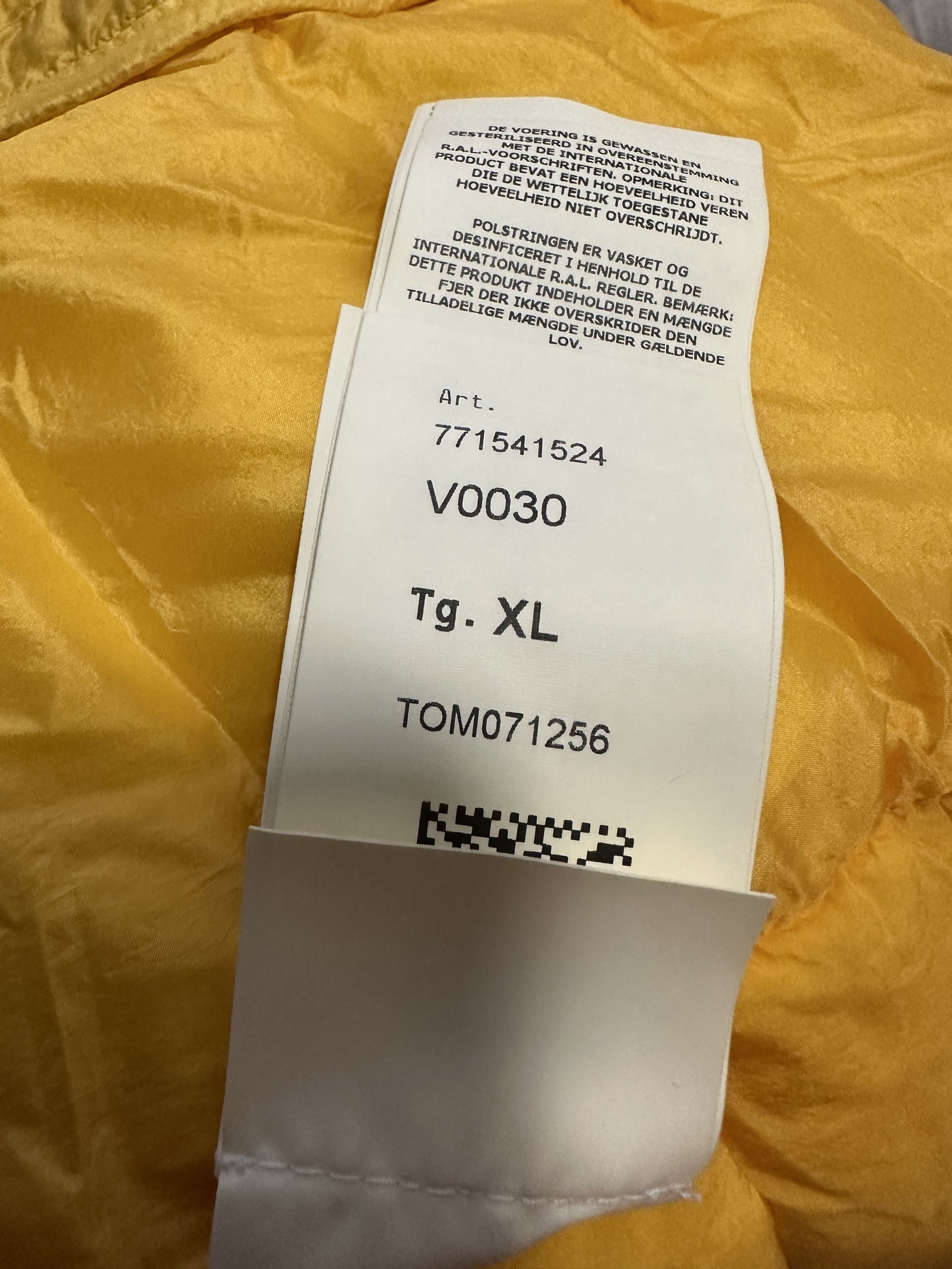 Stone Island Stone Island Zip-Up Puffer Jacket Yellow Size US M / EU 48-50 / 2 - 5 Thumbnail