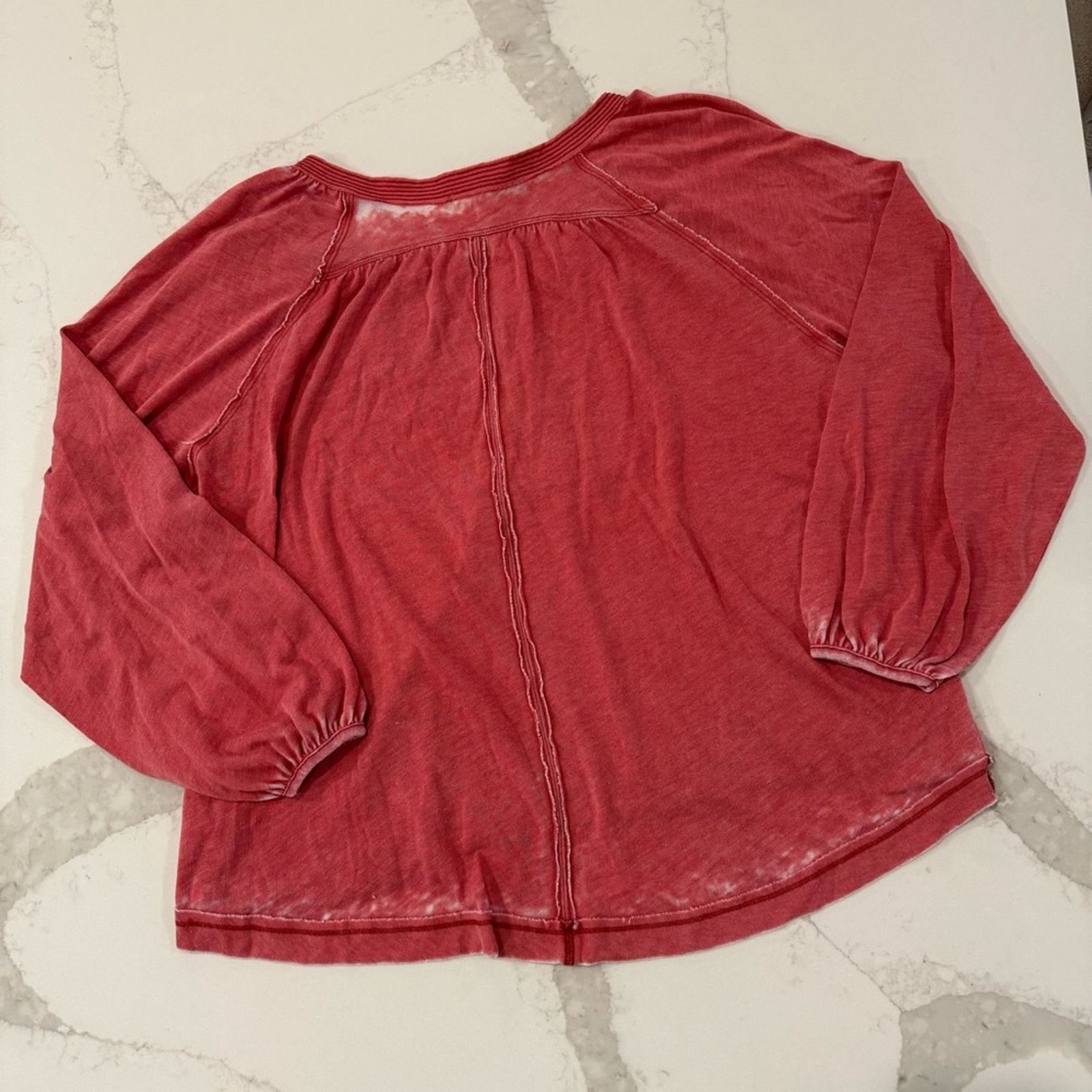 Free People Free People We The Free Acadia Henley Top Women’s XS Size XS / US 0-2 / IT 36-38 - 8 Thumbnail