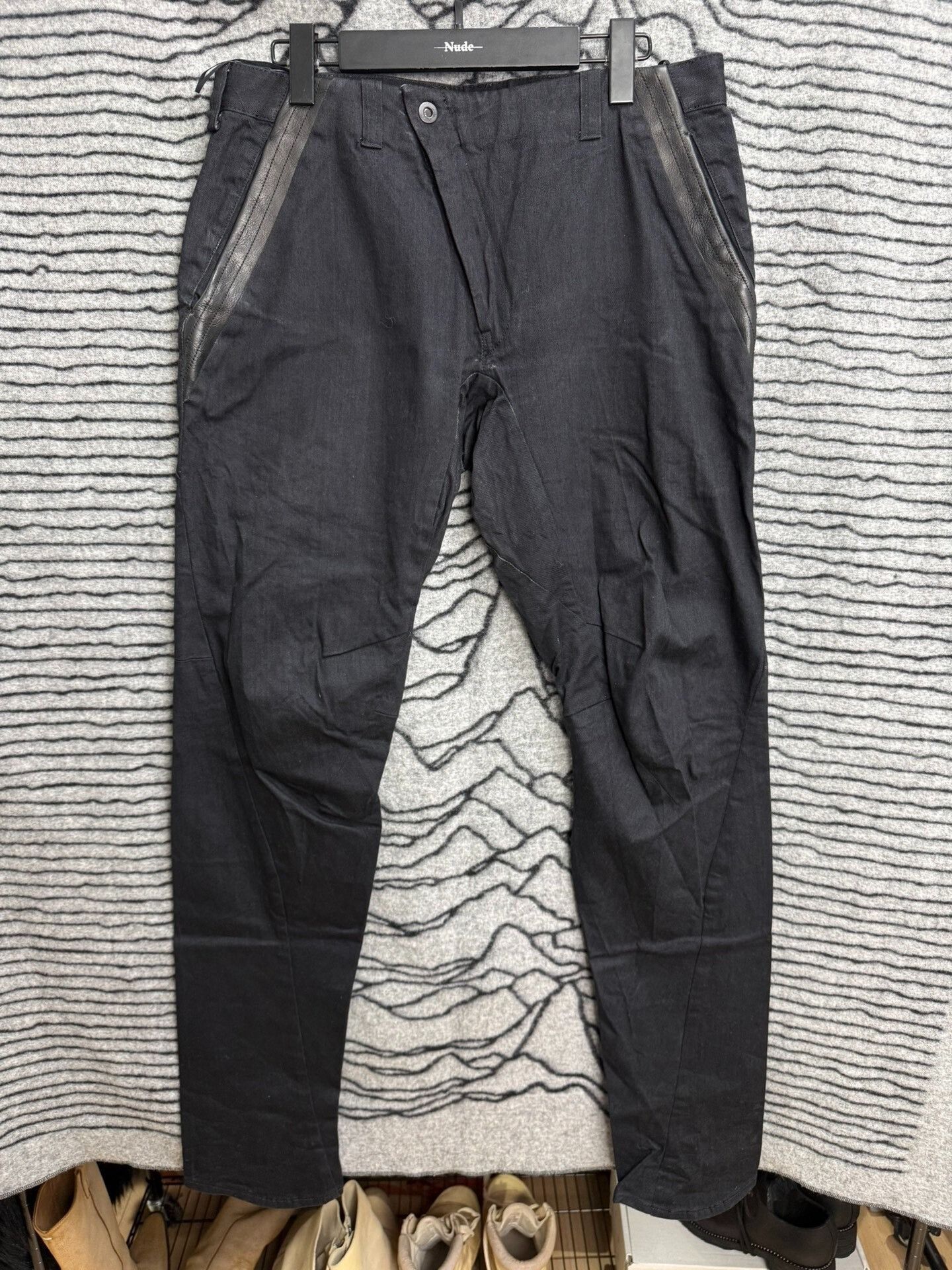 Devoa Devoa Deconstructed Curved Trousers Size US 34 / EU 50 - 1 Thumbnail
