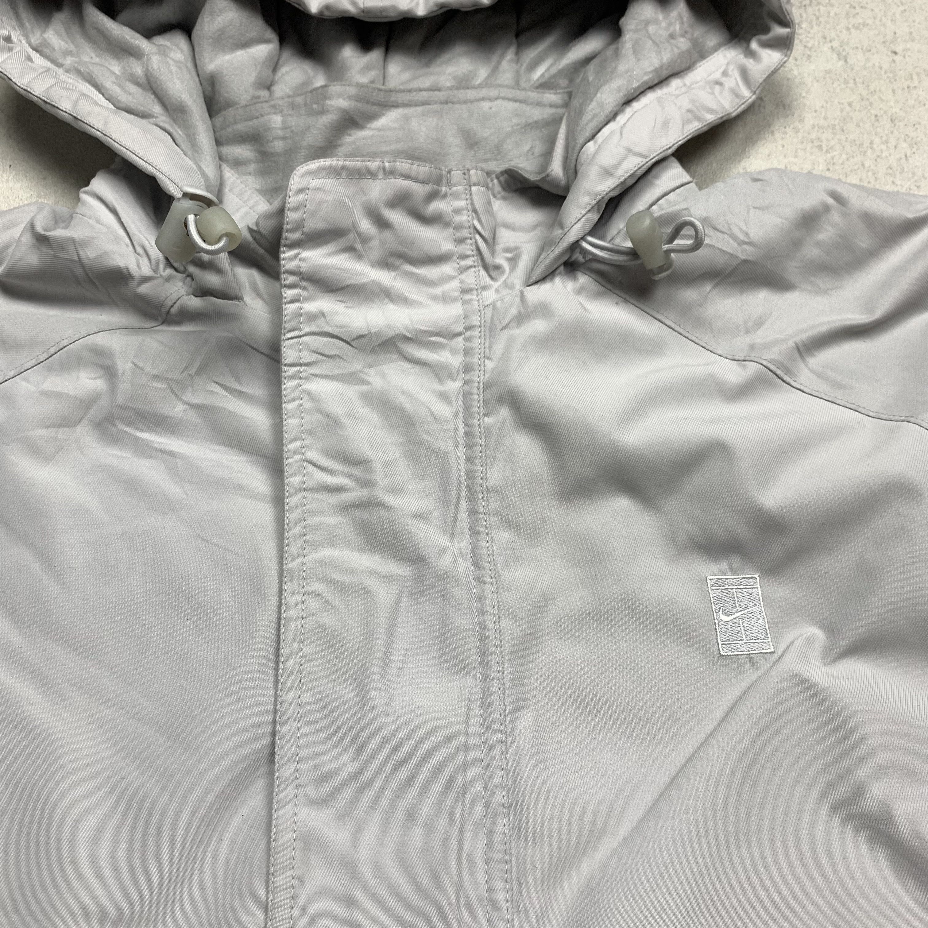 Nike Vintage Y2K Nike Tennis Coat Jacket Winter Size US XL / EU 56 / 4 - 3 Thumbnail