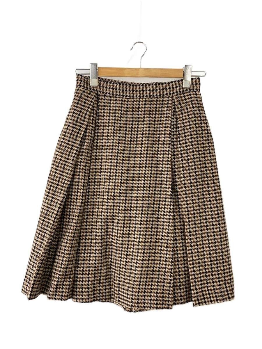 Vivienne Westwood Houndstooth Wool Pleated Skirt Size 28" / US 6 / IT 42 - 1 Thumbnail
