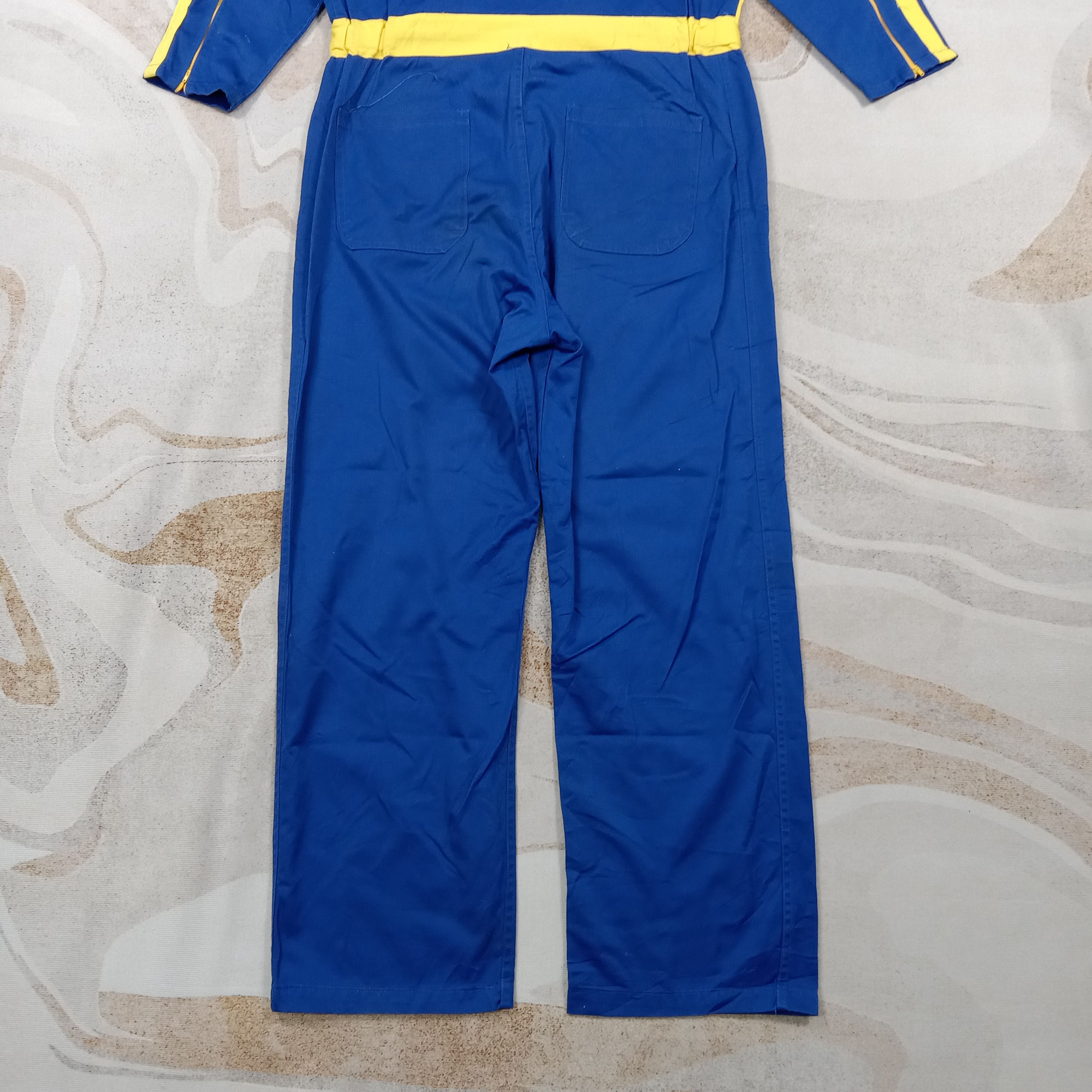 Japanese Brand Subaru Rally Team Racing Work Coverall Jacket C274N6 Size US L / EU 52-54 / 3 - 4 Thumbnail