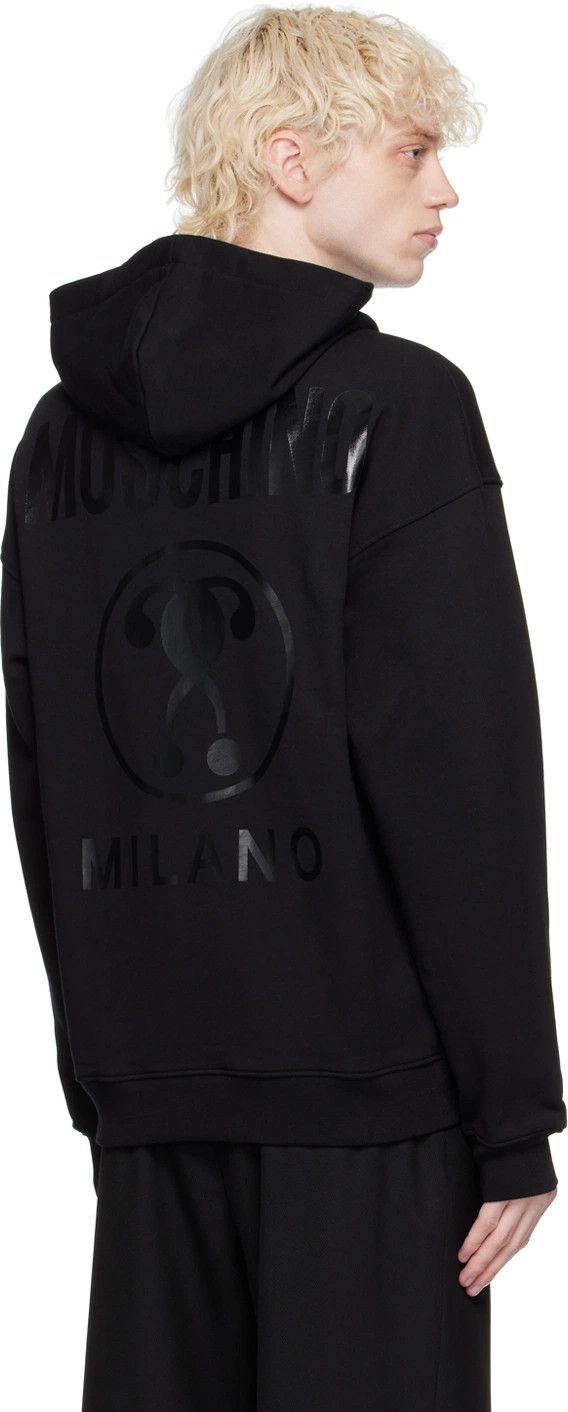 Moschino o1y0225 Logo Hoodie in Black Size US S / EU 44-46 / 1 - 3 Thumbnail