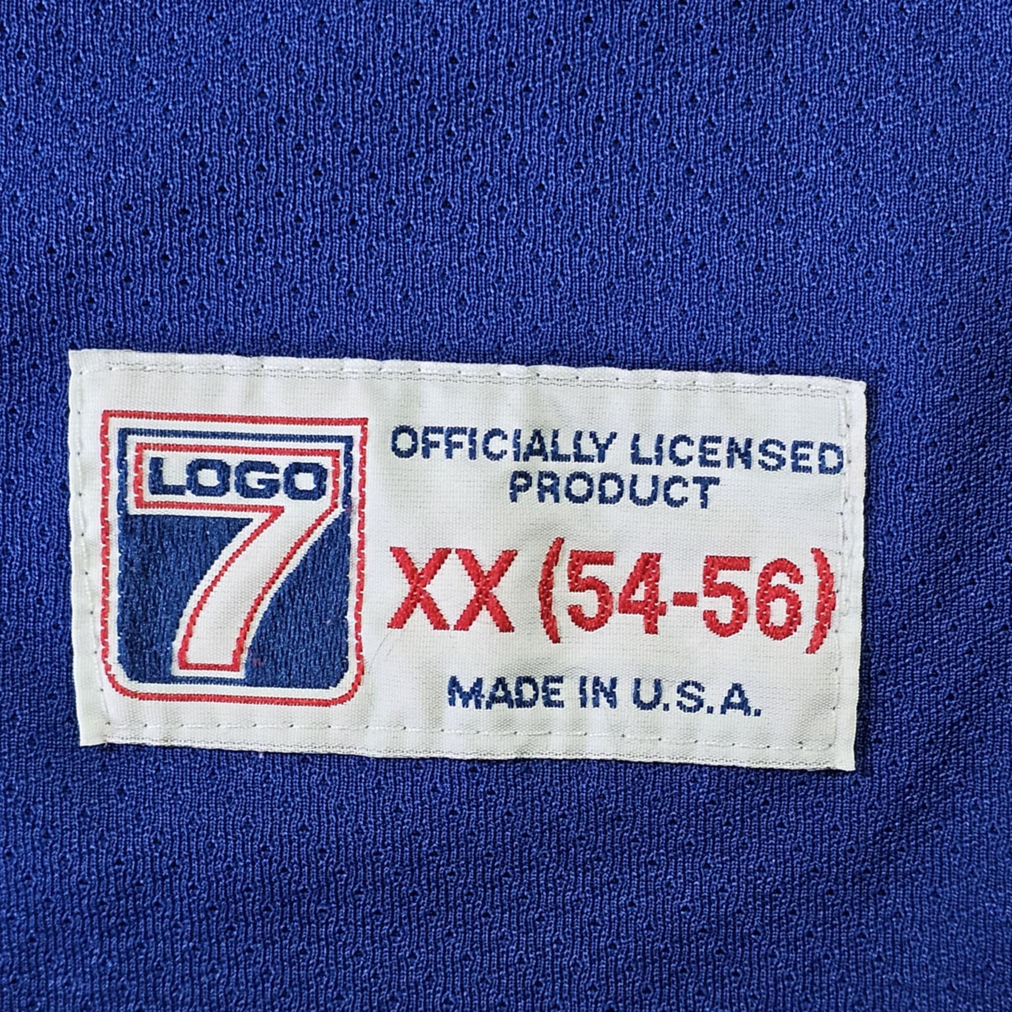 NFL New York Giants 90s Jason Sehorn Logo 7 Football Jersey Size US XXL / EU 58 / 5 - 5 Thumbnail