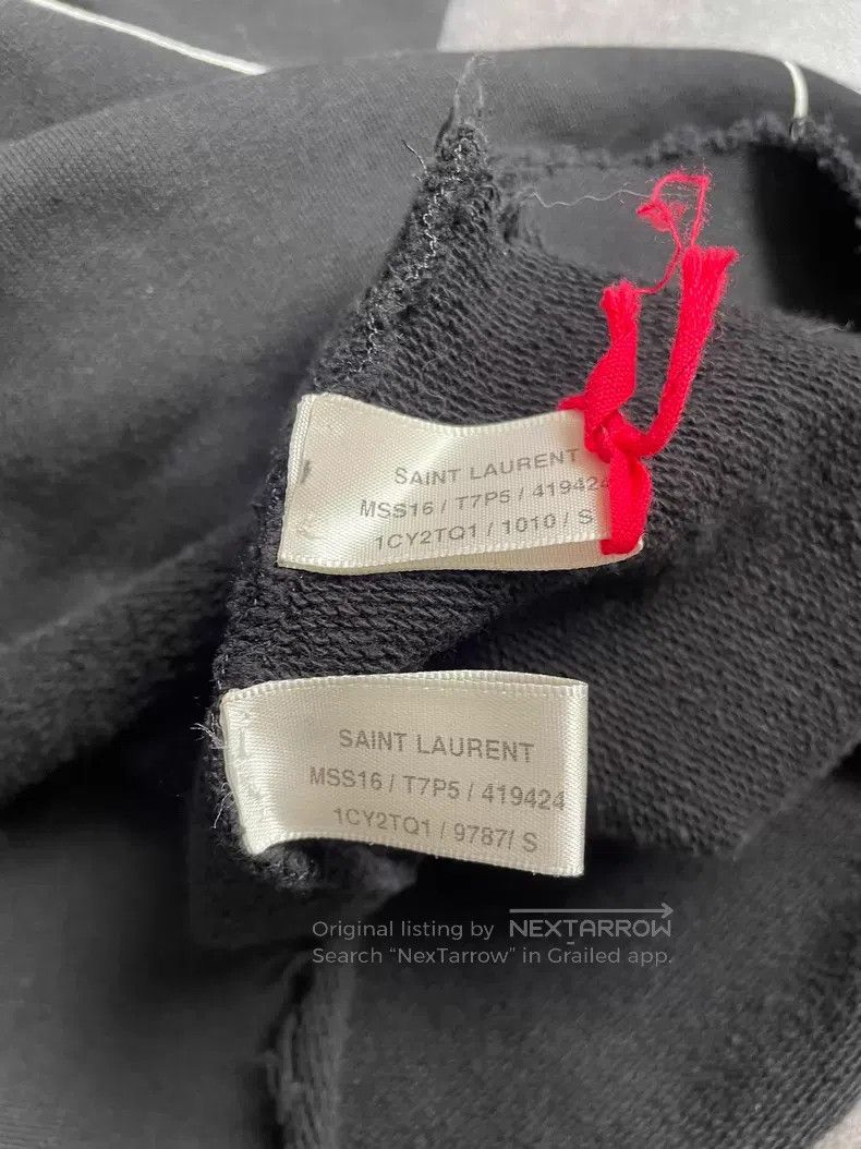 Saint Laurent Paris Saint Laurent Paris Bow Tie Frayed Edge Cut-off Vest Size US S / EU 44-46 / 1 - 6 Thumbnail